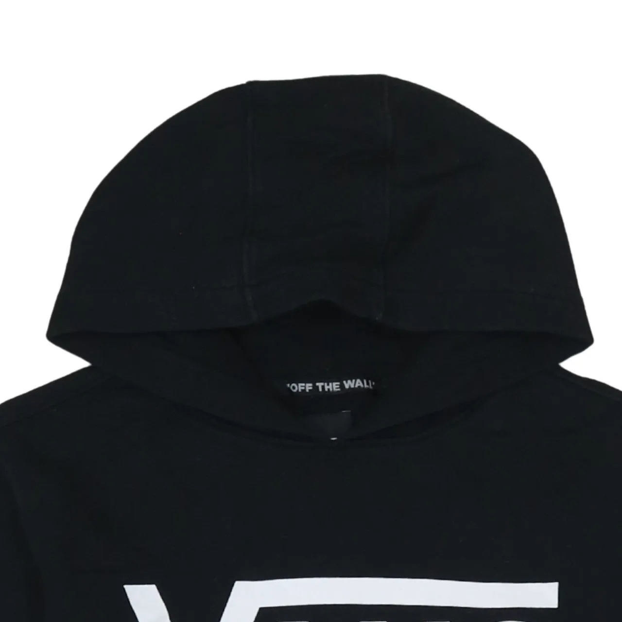 VANS 90's Spellout Pullover Hoodie Large Black sold by Vintage Club product image thumbnail 3