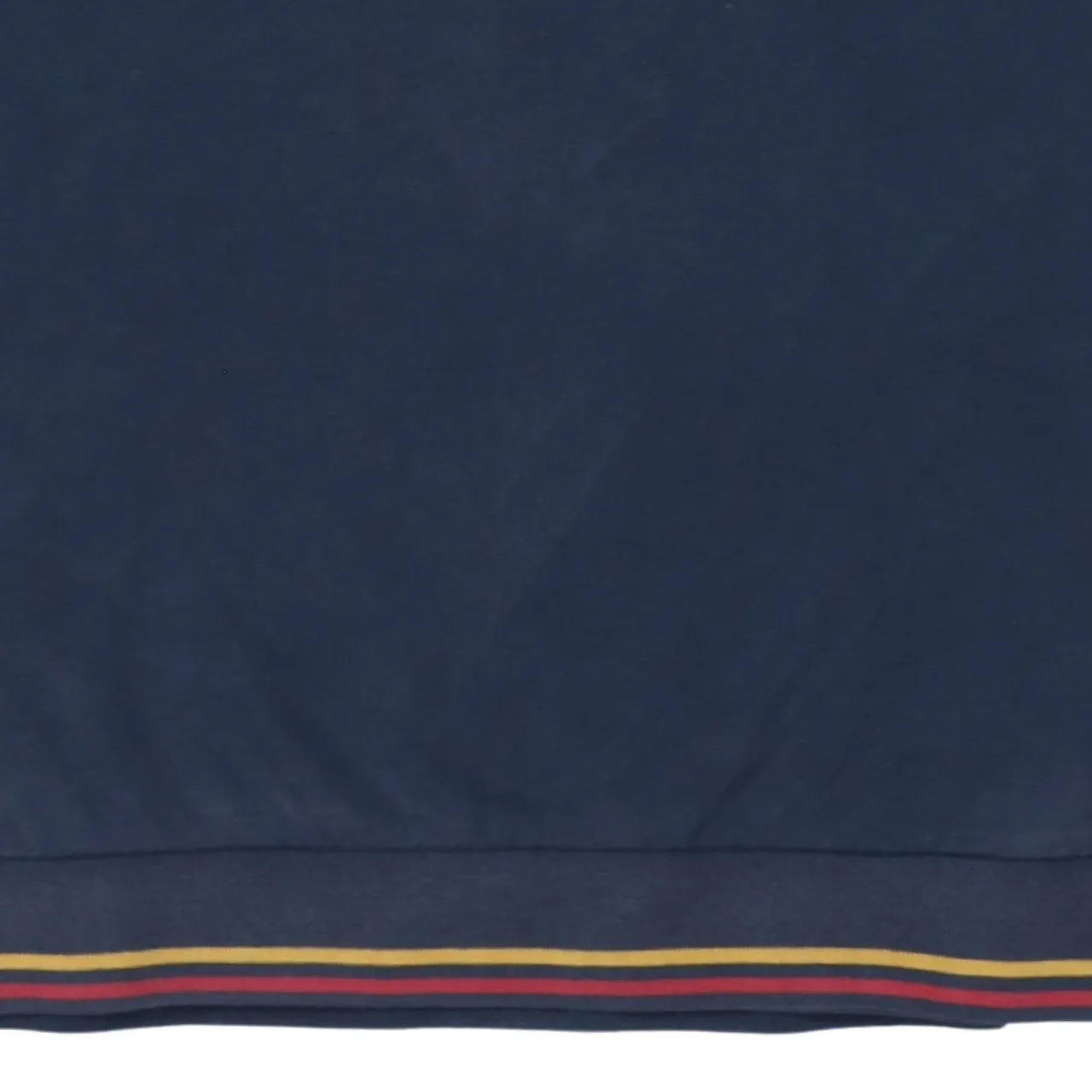 Ellesse Navy Blue Sweatshirt Women's Large Embroidered Chest Logo Stripe Hem Pullover Top sold by Vintage Club product image thumbnail 4