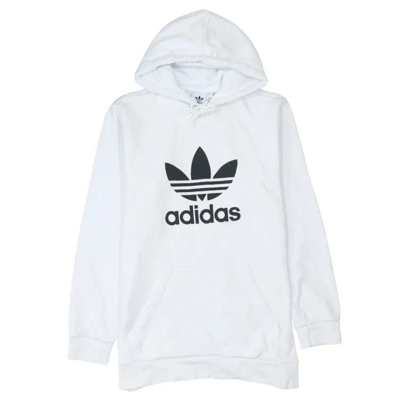 Adidas 90's Spellout Pullover Hoodie Large White sold by Vintage Club
