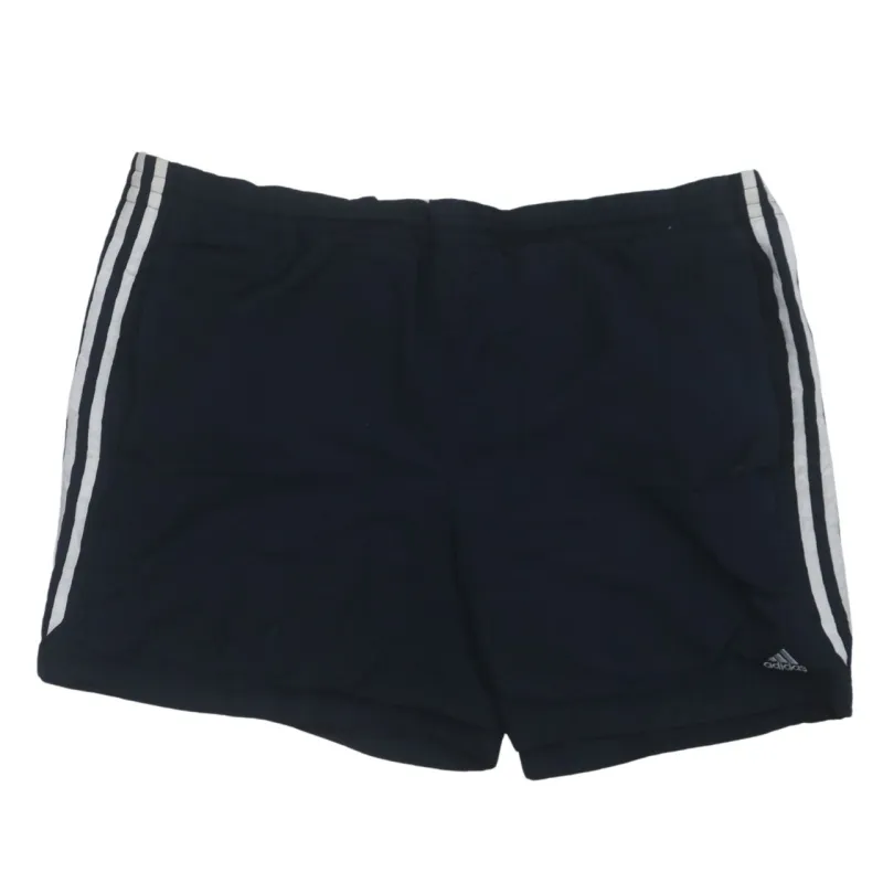 Adidas 90's 3 Stripes Baggy Chino Shorts XLarge Black sold by Vintage Club