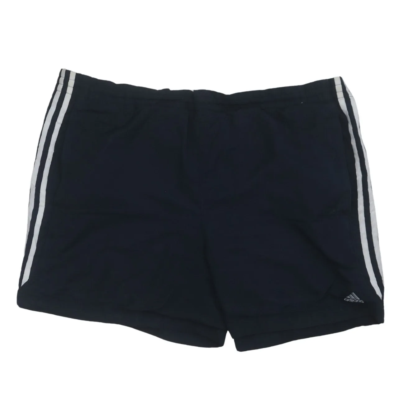 Adidas 90's 3 Stripes Baggy Chino Shorts XLarge Black sold by Vintage Club