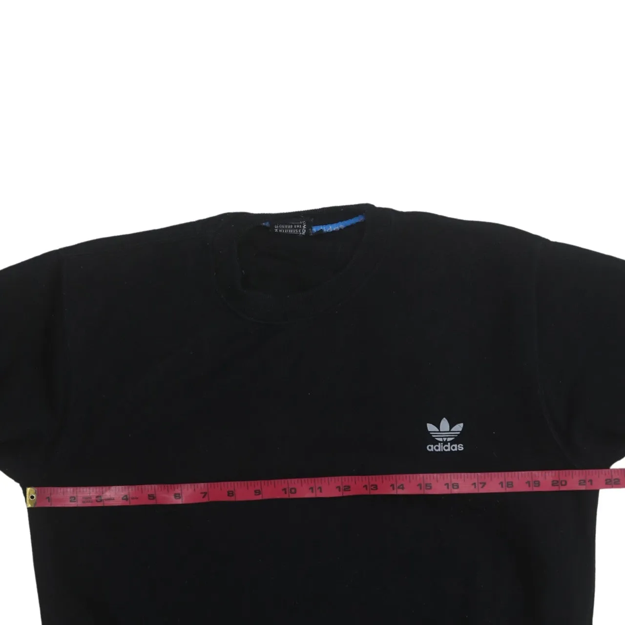 Adidas 90's Lightweight Crew Neck Sweatshirt XXLarge (2XL) Black sold by Vintage Club product image thumbnail 5