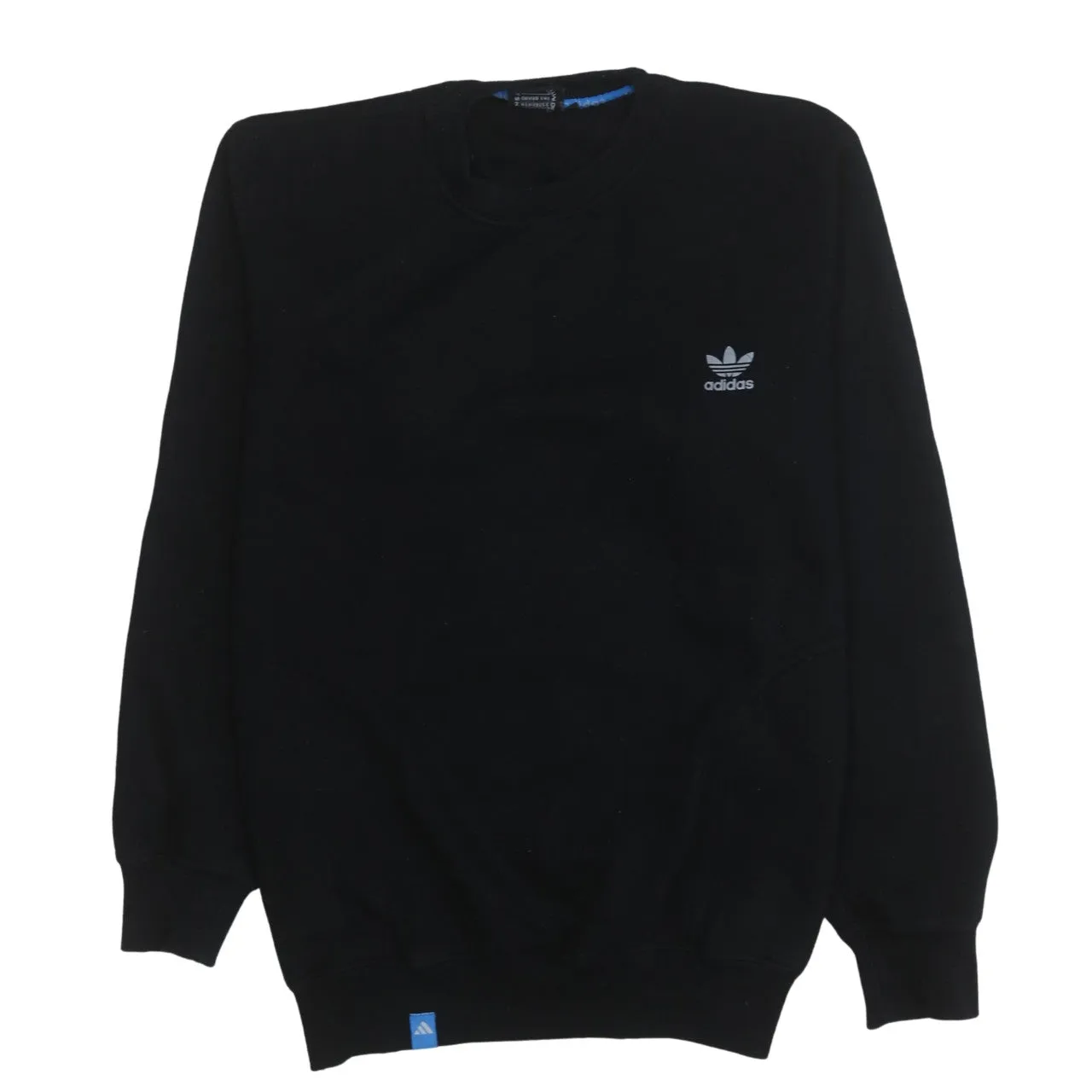 Adidas 90's Lightweight Crew Neck Sweatshirt XXLarge (2XL) Black sold by Vintage Club