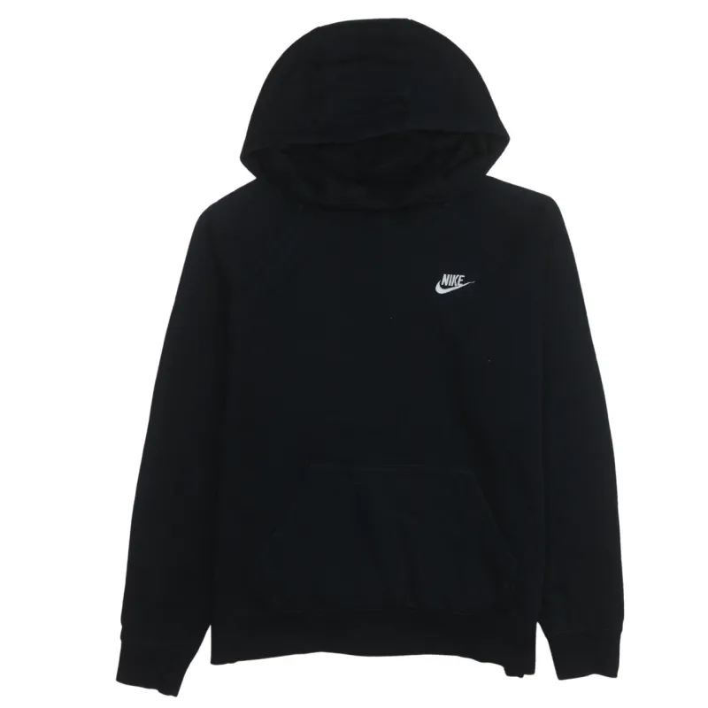 Nike 90's Swoosh Pullover Hoodie Medium Black sold by Vintage Club