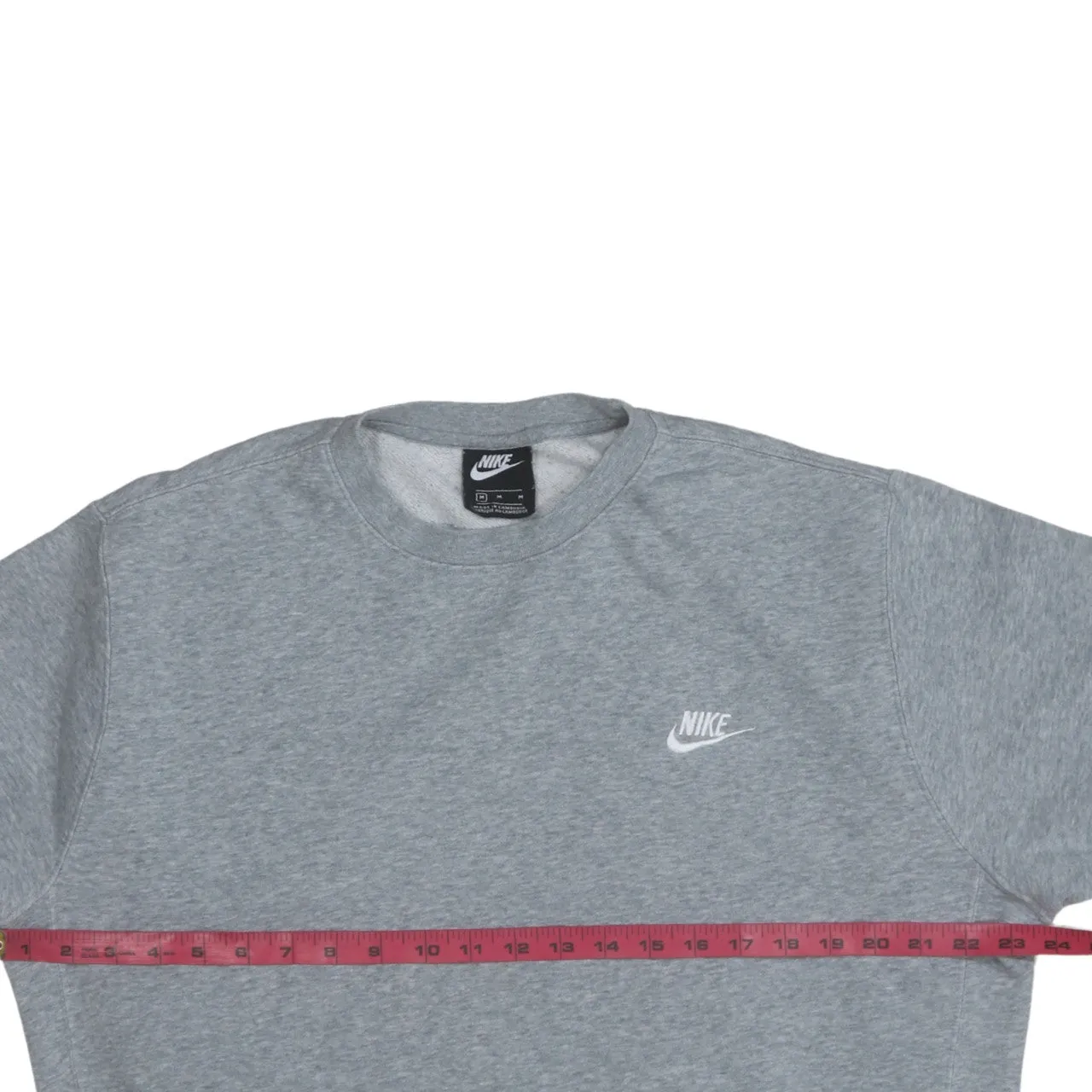 Nike 90's Swoosh Crew Neck Sweatshirt Medium Grey sold by Vintage Club product image thumbnail 5