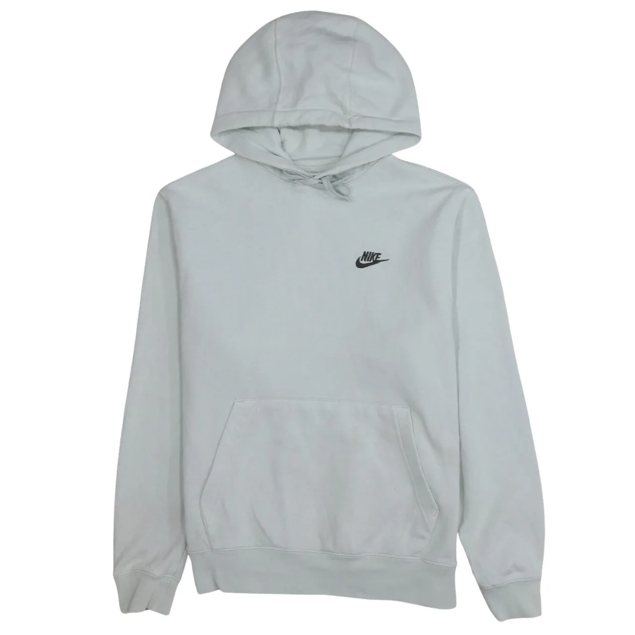 Nike 90's Swoosh Pullover Hoodie Medium Grey sold by Vintage Club