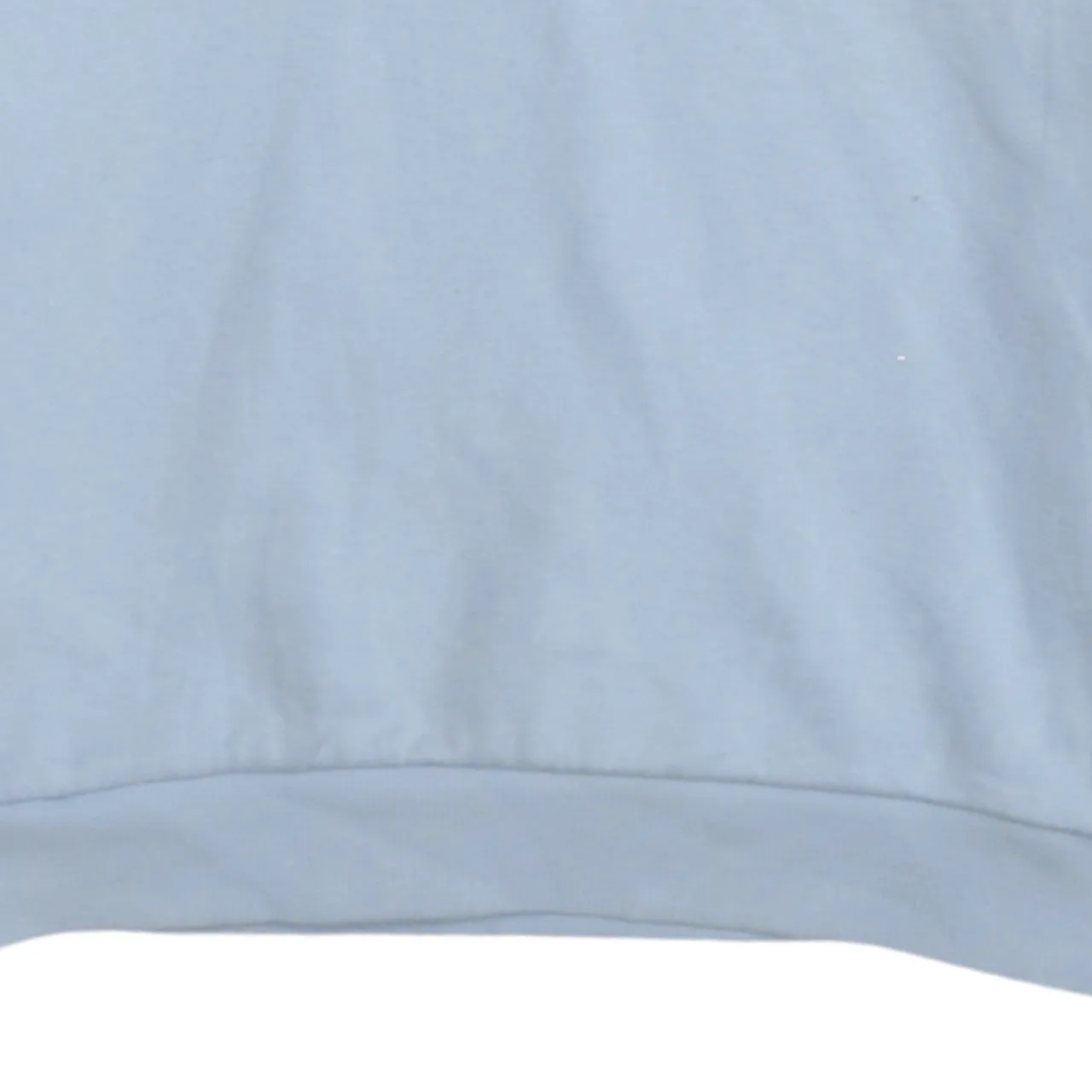Fila Light Blue Hoodie Men's Small Rhinestone Logo Pullover Ribbed Hem Cuffs Sweatshirt sold by Vintage Club product image thumbnail 4
