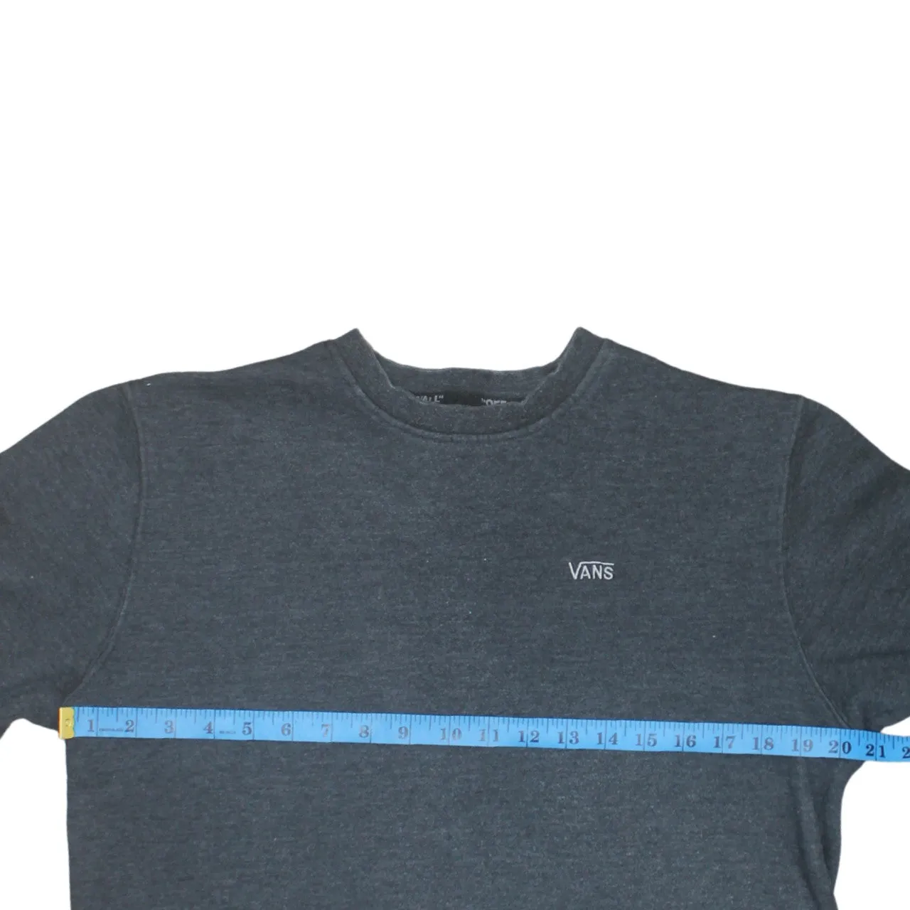 VANS 90's Lightweight Crew Neck Sweatshirt Medium Grey sold by Vintage Club product image thumbnail 5