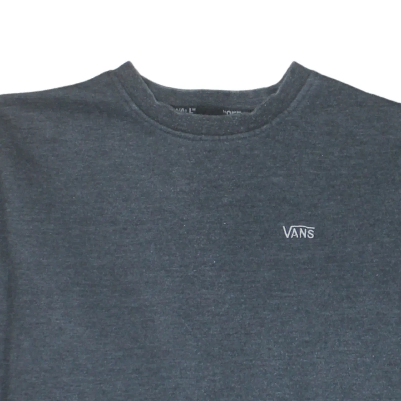 VANS 90's Lightweight Crew Neck Sweatshirt Medium Grey sold by Vintage Club product image thumbnail 3