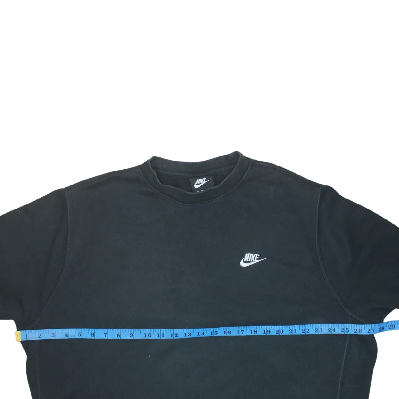 Nike 90's Swoosh Crew Neck Sweatshirt XLarge Black sold by Vintage Club product image thumbnail 5
