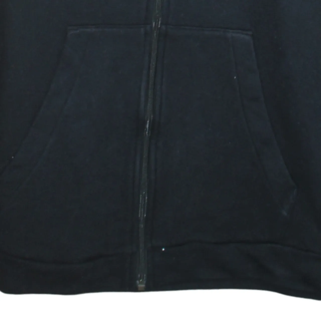 Nike 90's Swoosh Full Zip Up Hoodie Medium Black sold by Vintage Club product image thumbnail 4