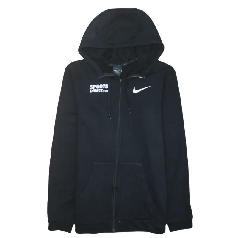 Nike 90's Swoosh Full Zip Up Hoodie Medium Black sold by Vintage Club