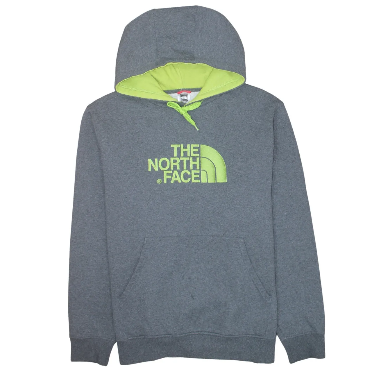 The North Face 90's Spellout Pullover Hoodie XXLarge (2XL) Grey sold by Vintage Club