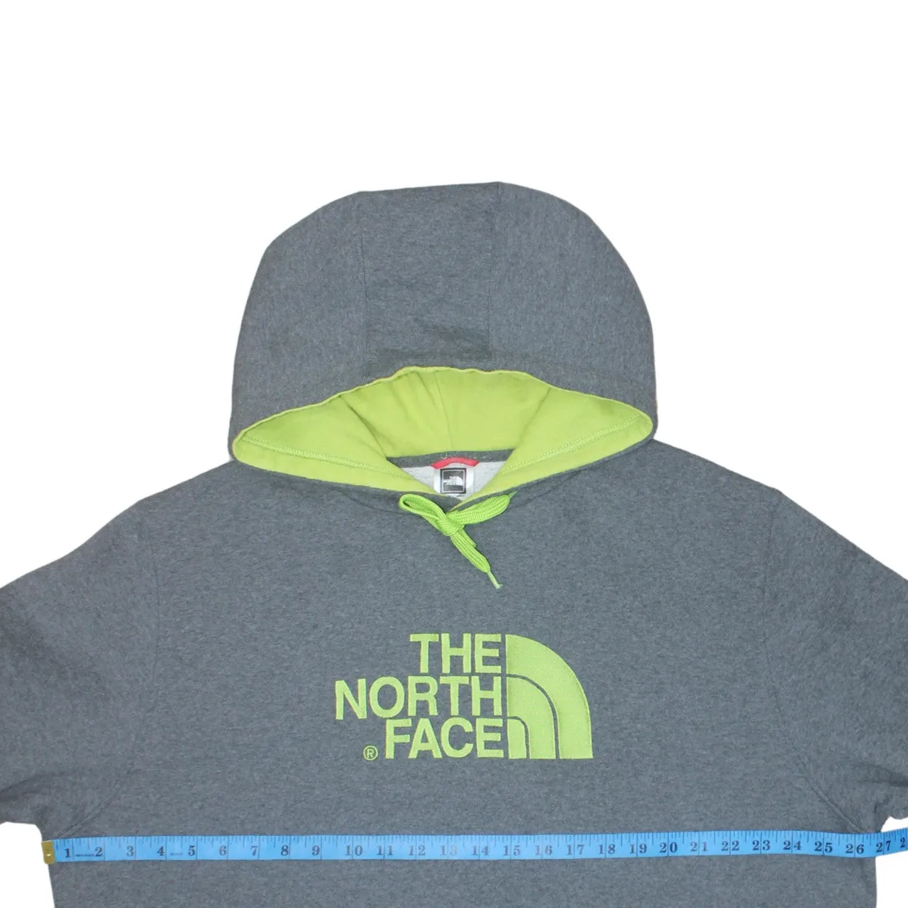 The North Face 90's Spellout Pullover Hoodie XXLarge (2XL) Grey sold by Vintage Club product image thumbnail 5