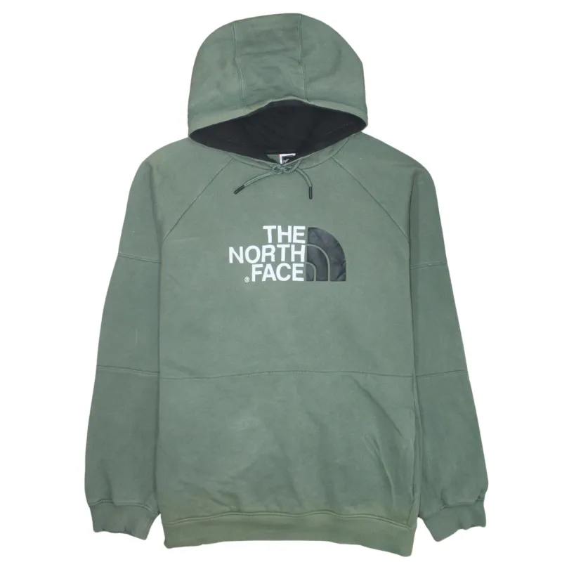 The North Face 90's Spellout Pullover Hoodie XXLarge (2XL) Green sold by Vintage Club