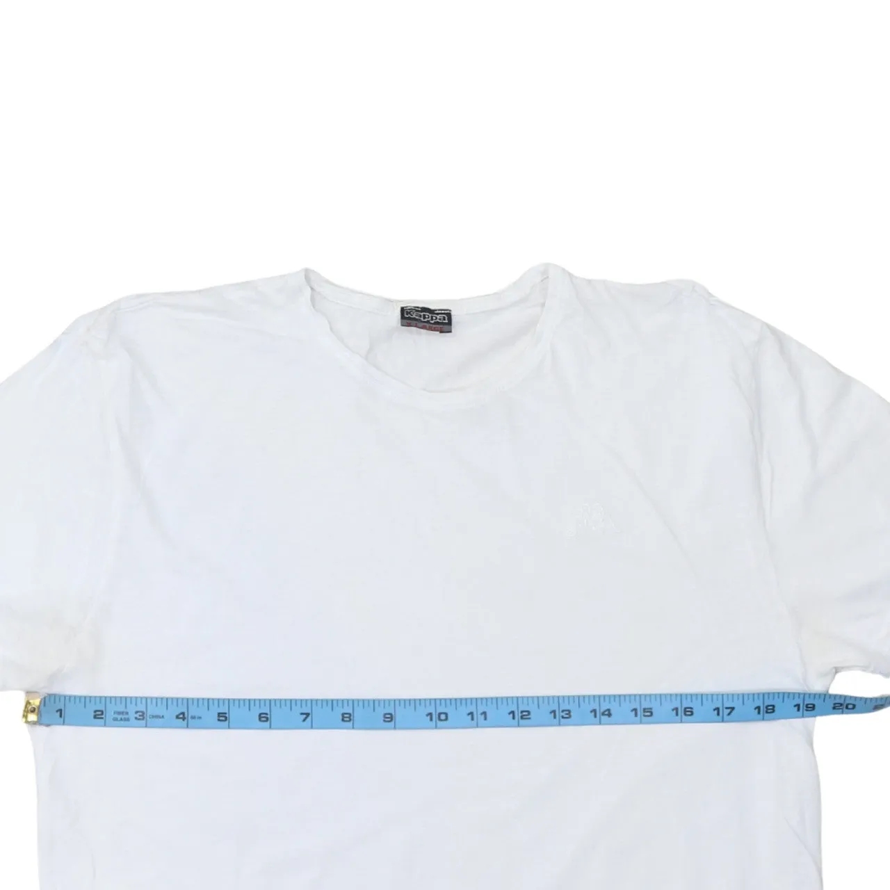 Kappa White T Shirt Women’s XLarge Subtle Embroidered Chest Logo Short Sleeve Tee Top sold by Vintage Club product image thumbnail 5