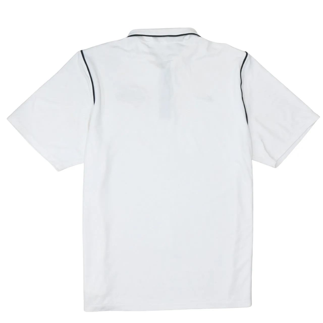 Nike White Polo Shirt Men's XLarge Embroidered Chest Logo Contrast Piping Dri-Fit Top sold by Vintage Club product image thumbnail 2