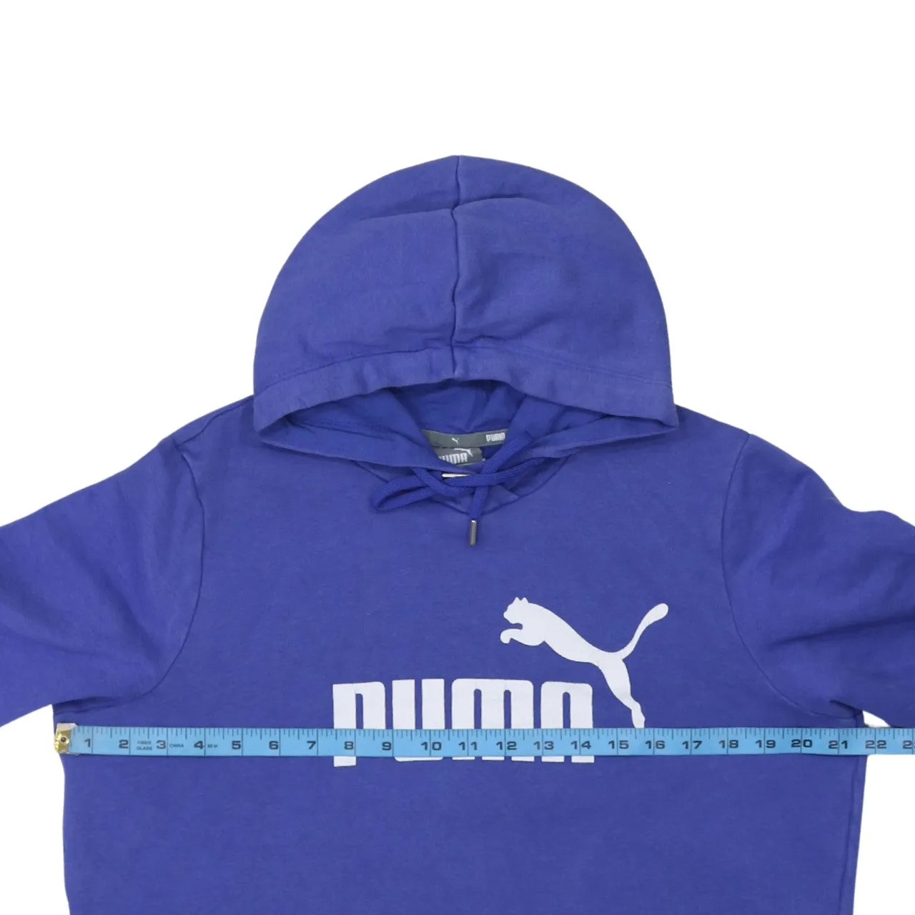 Puma 90's Spellout Pullover Hoodie XLarge Blue sold by Vintage Club product image thumbnail 5