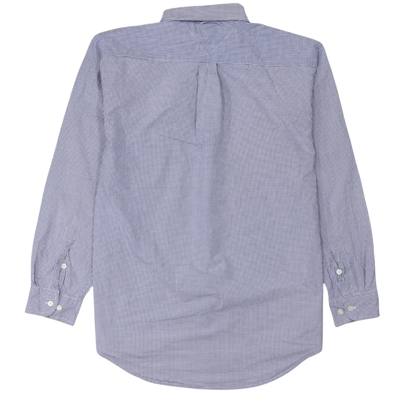 Tommy Hilfiger 90's Long Sleeve Button Up Shirt Medium Navy Blue sold by Vintage Club product image thumbnail 2