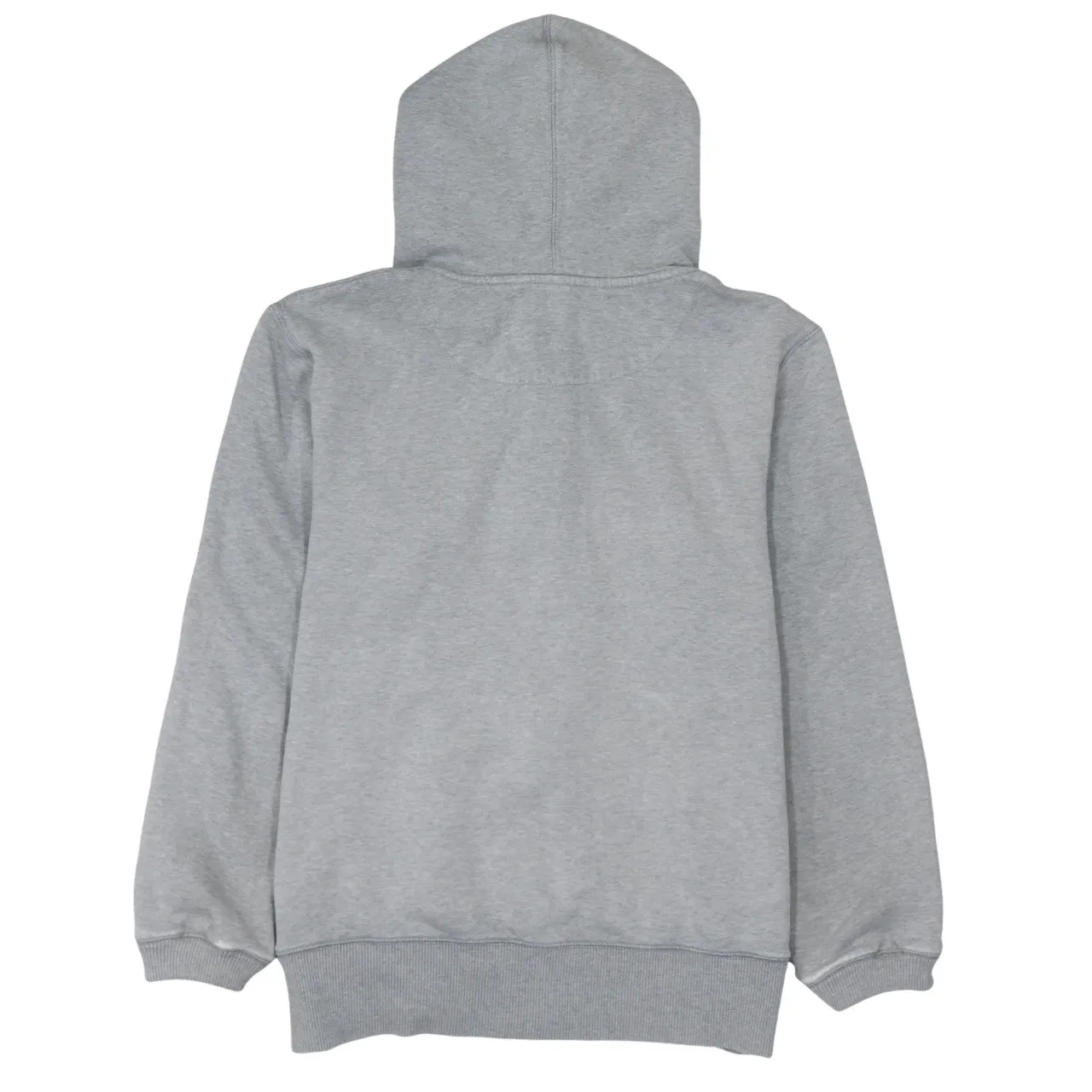 Nike 90's Swoosh Full Zip Up Hoodie Large Grey sold by Vintage Club product image thumbnail 2