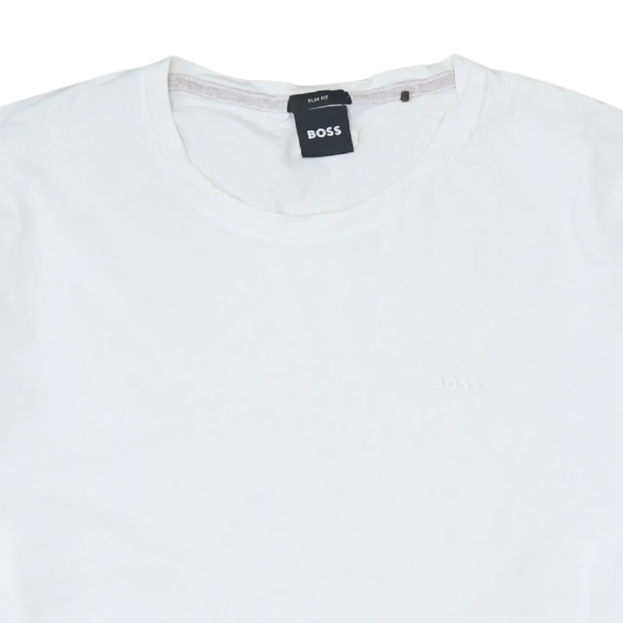 HUGO BOSS 90's Short Sleeves Crew Neck T Shirt XLarge White sold by Vintage Club product image thumbnail 3