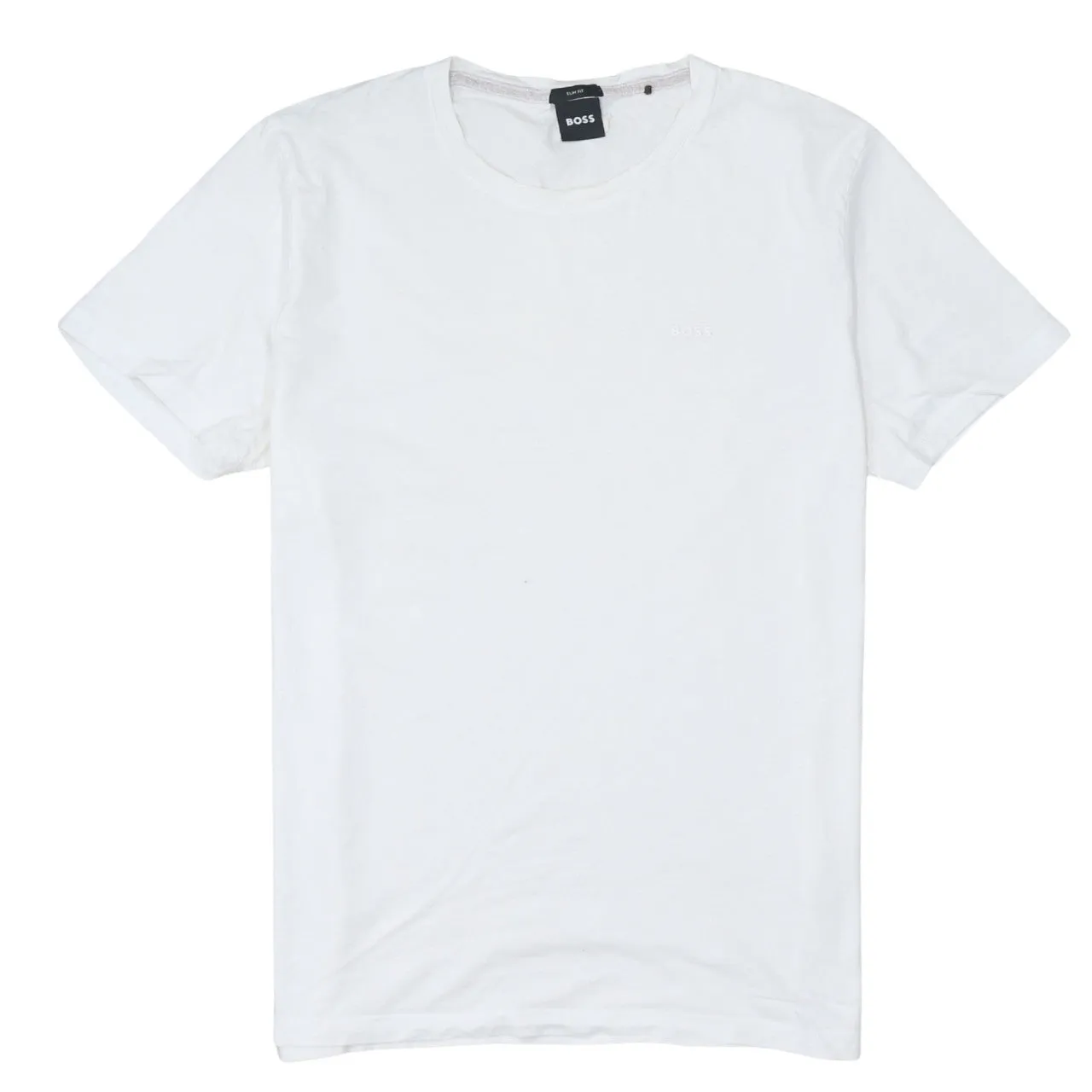 HUGO BOSS 90's Short Sleeves Crew Neck T Shirt XLarge White sold by Vintage Club