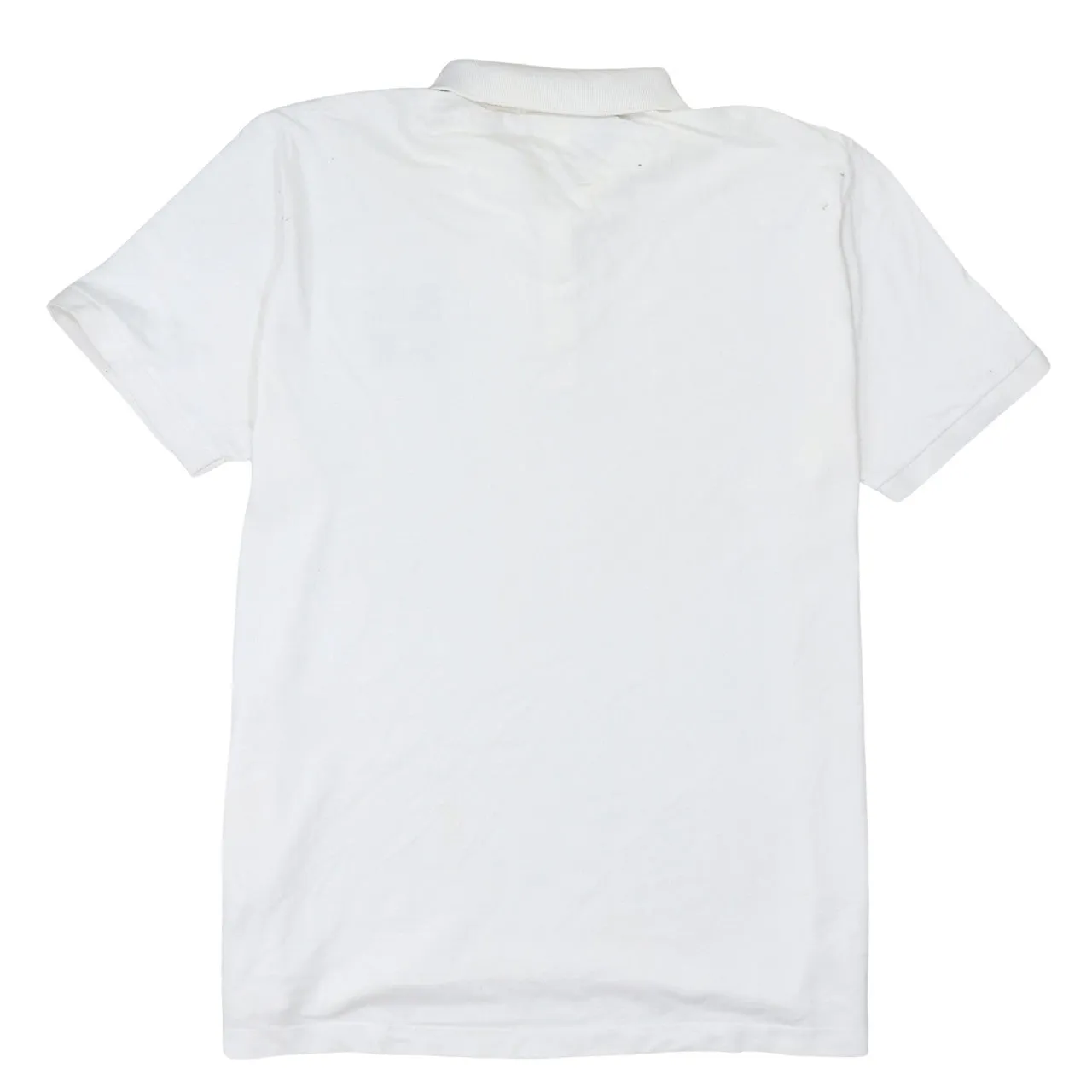 Lacoste 90's Short Sleeves Quarter Button Polo Shirt XXXLarge (3XL) White sold by Vintage Club product image thumbnail 2