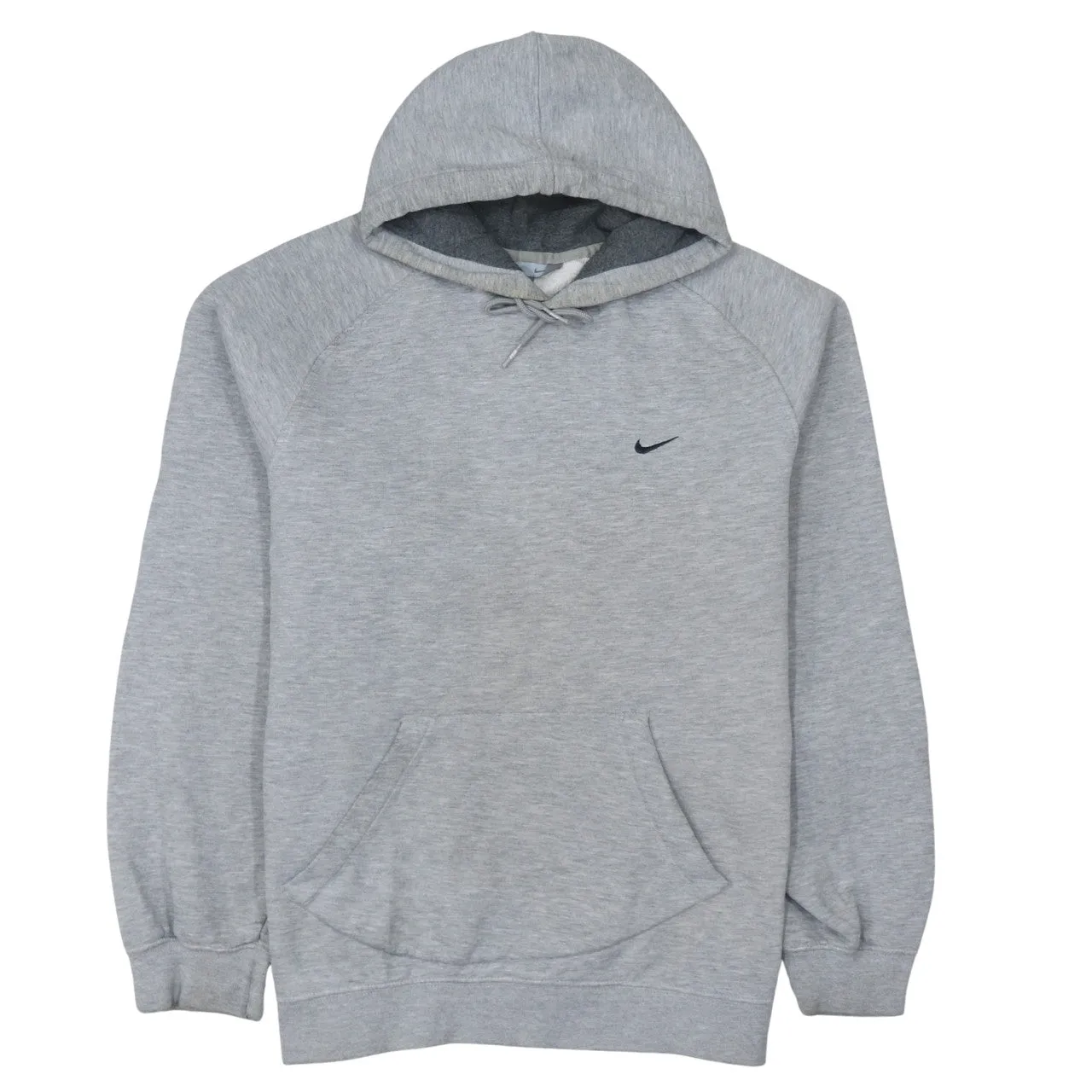 Nike 90's Swoosh Pullover Hoodie Large Grey sold by Vintage Club