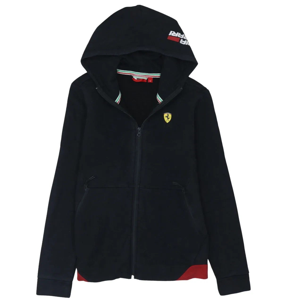 Puma 90's Lightweight Full Zip Up Hoodie Medium Black sold by Vintage Club