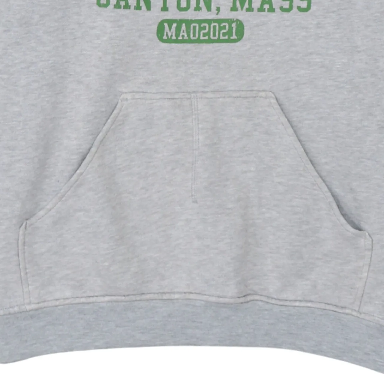 Reebok Grey Hoodie Men's Small Printed Logo Front Pocket Pullover Sweatshirt sold by Vintage Club product image thumbnail 4