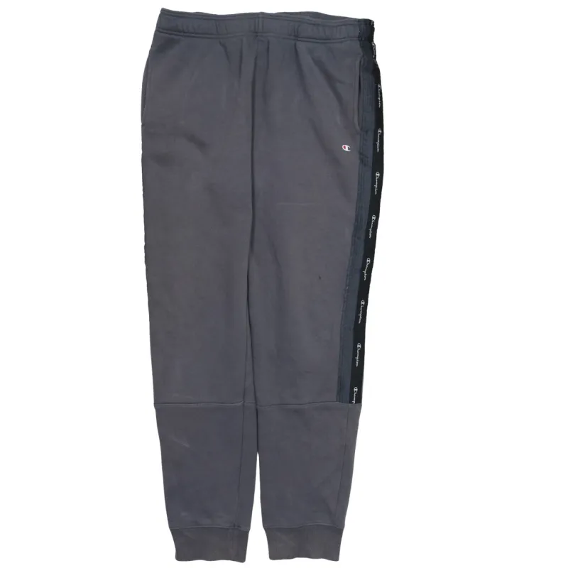 Champion 90's Elasticated Waistband Drawstrings Casual Joggers / Sweatpants XXLarge (2XL) Grey made by Vintage Club