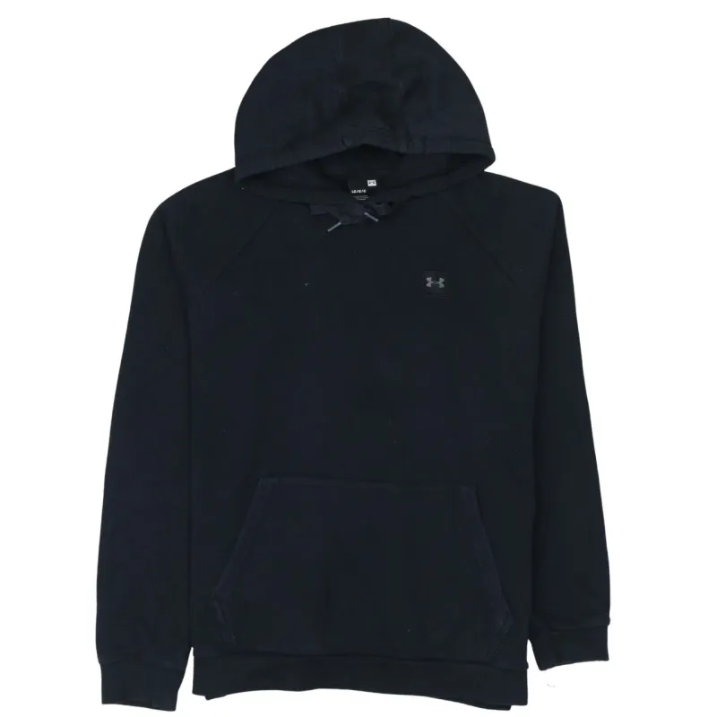 Under Armour 90's Drawstring Pockets Pullover Hoodie Large Black sold by Vintage Club