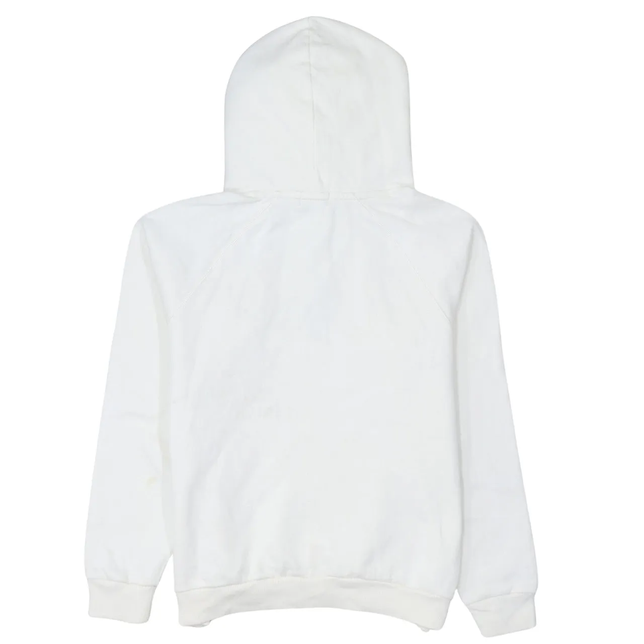 Polo Ralph Lauren White Hoodie Women’s Large Embroidered Big Pony Logo Front Pocket Sweatshirt sold by Vintage Club product image thumbnail 2