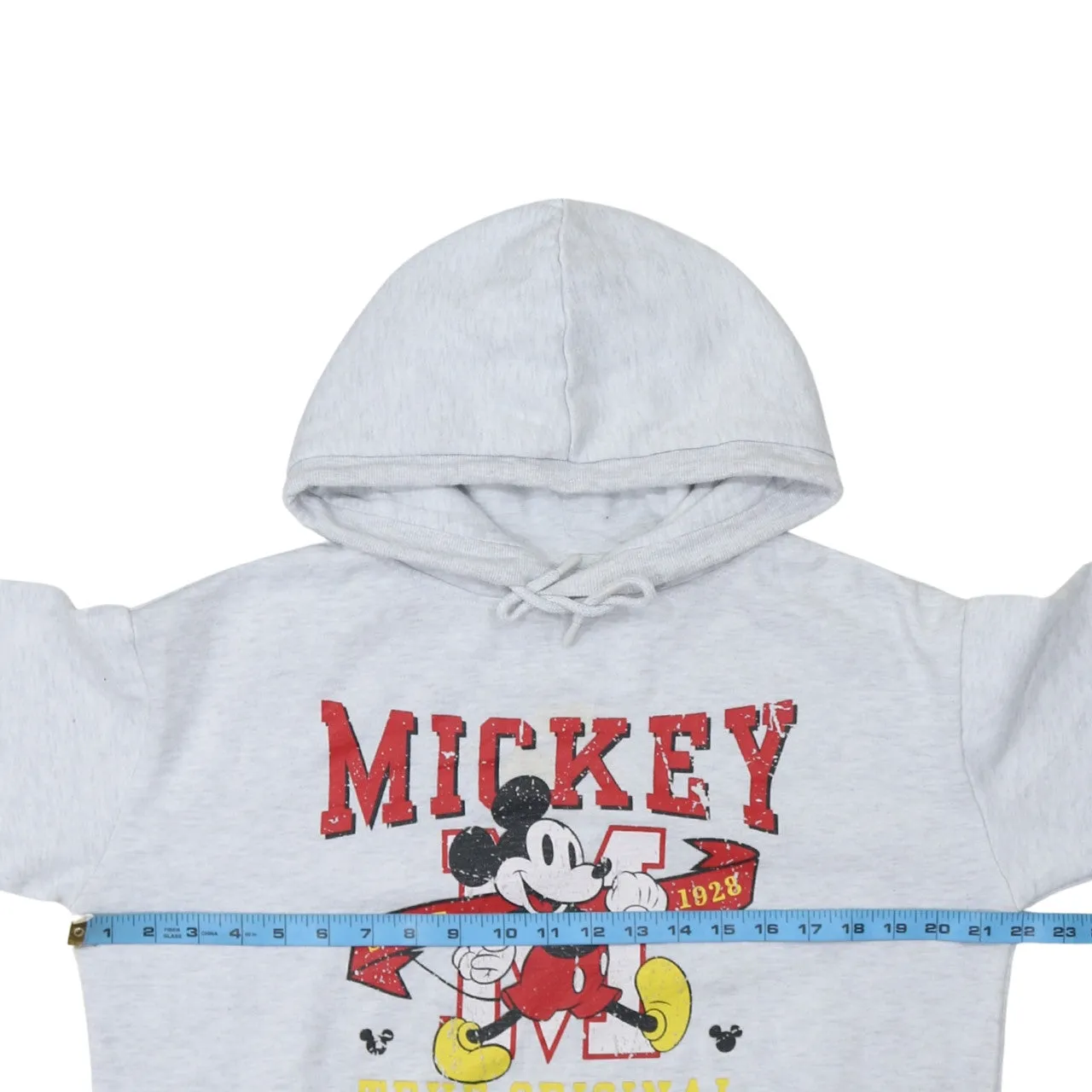 Disney 90's Mickey Mouse Pullover Hoodie Small Grey sold by Vintage Club product image thumbnail 5