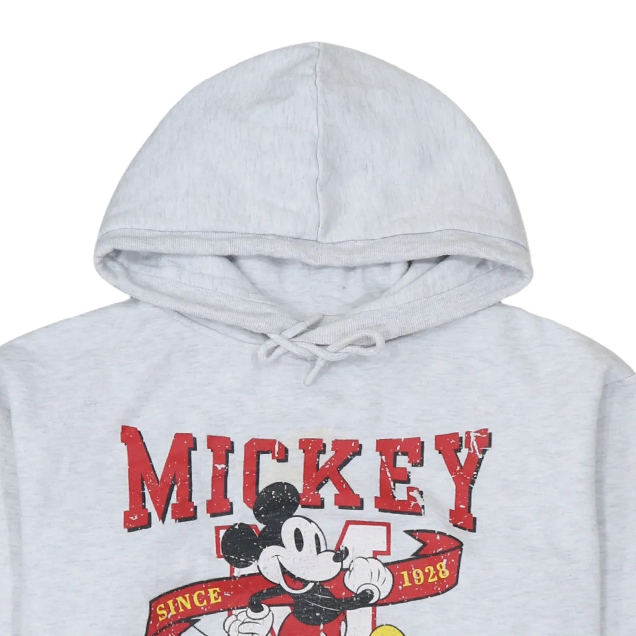 Disney 90's Mickey Mouse Pullover Hoodie Small Grey sold by Vintage Club product image thumbnail 3
