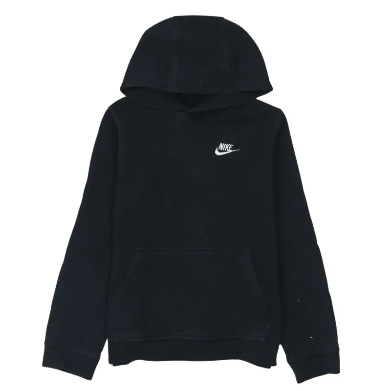 Nike 90's Swoosh Pullover Hoodie Large Black sold by Vintage Club
