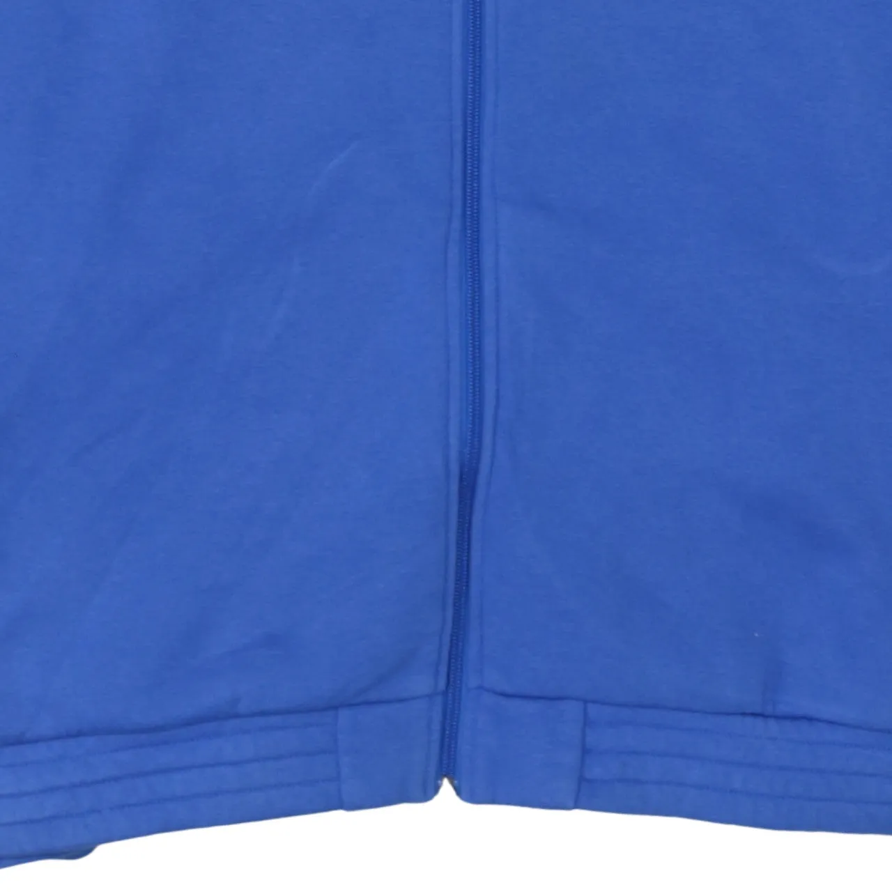 Adidas 90's Striped Sleeve Full Zip Up Hoodie XXLarge (2XL) Blue sold by Vintage Club product image thumbnail 4