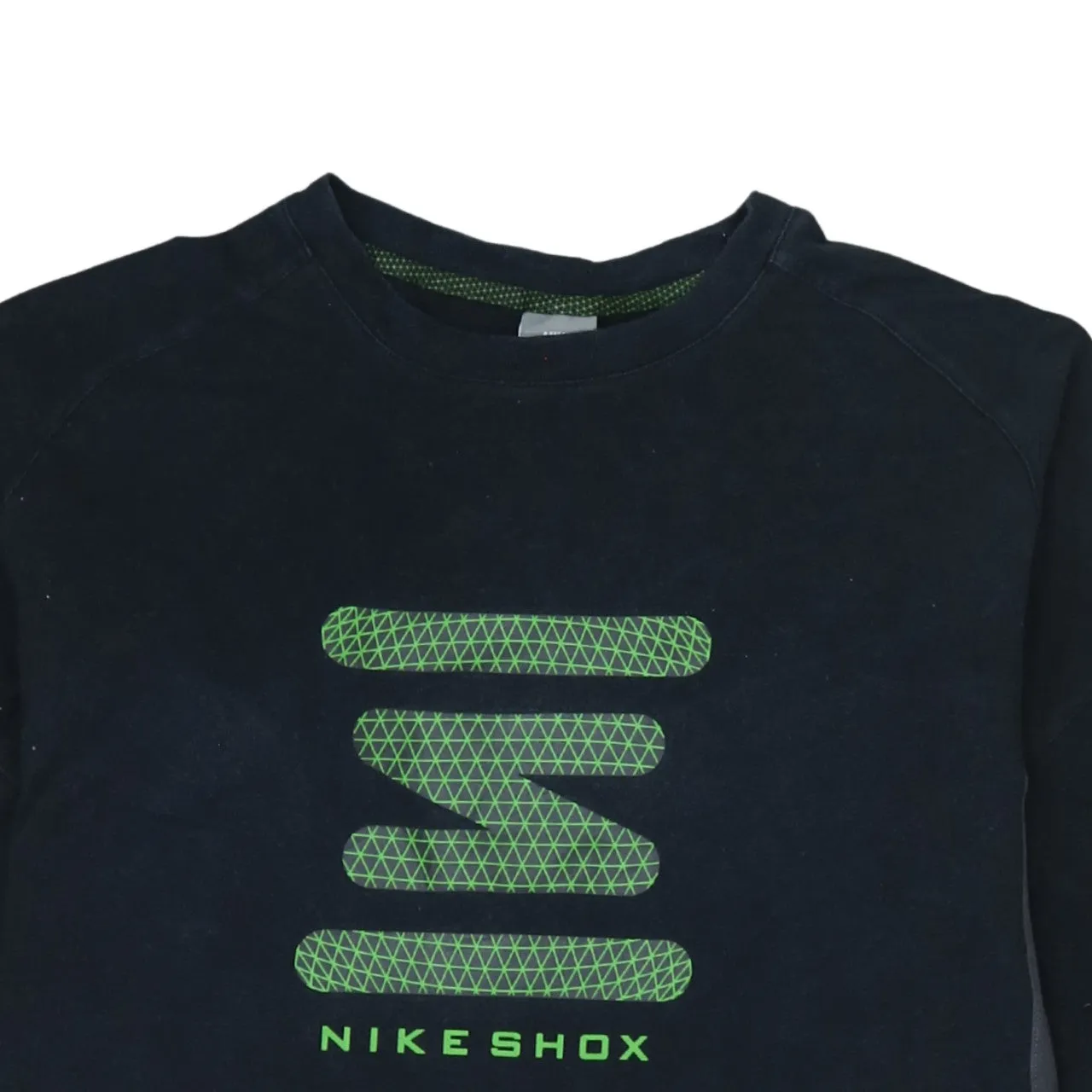 Nike 90's Swoosh Crew Neck Sweatshirt XXLarge (2XL) Black sold by Vintage Club product image thumbnail 3