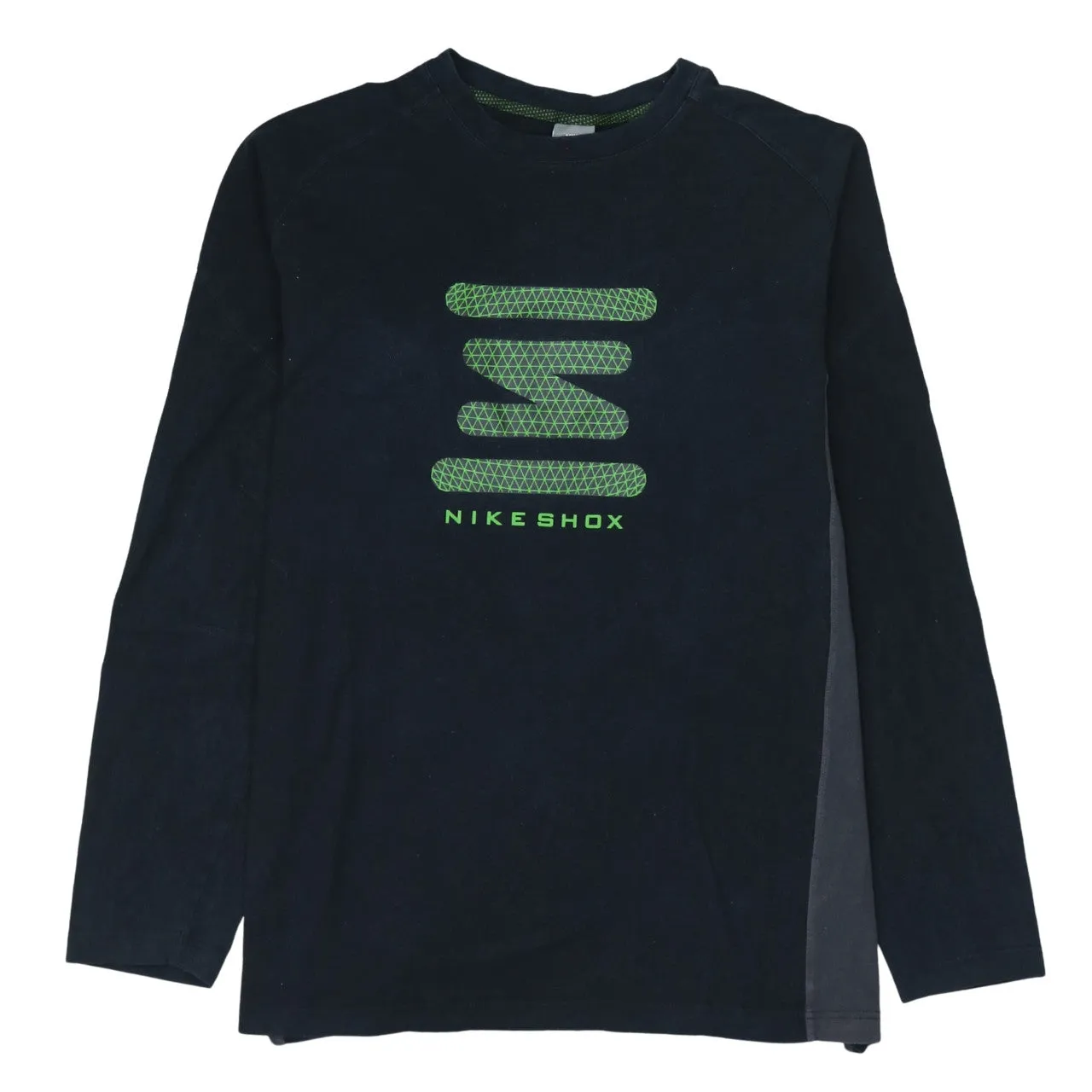 Nike 90's Swoosh Crew Neck Sweatshirt XXLarge (2XL) Black sold by Vintage Club