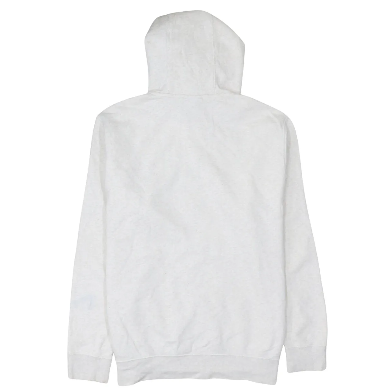 Nike 90's Center Middle Swoosh Pullover Hoodie Large White sold by Vintage Club product image thumbnail 2