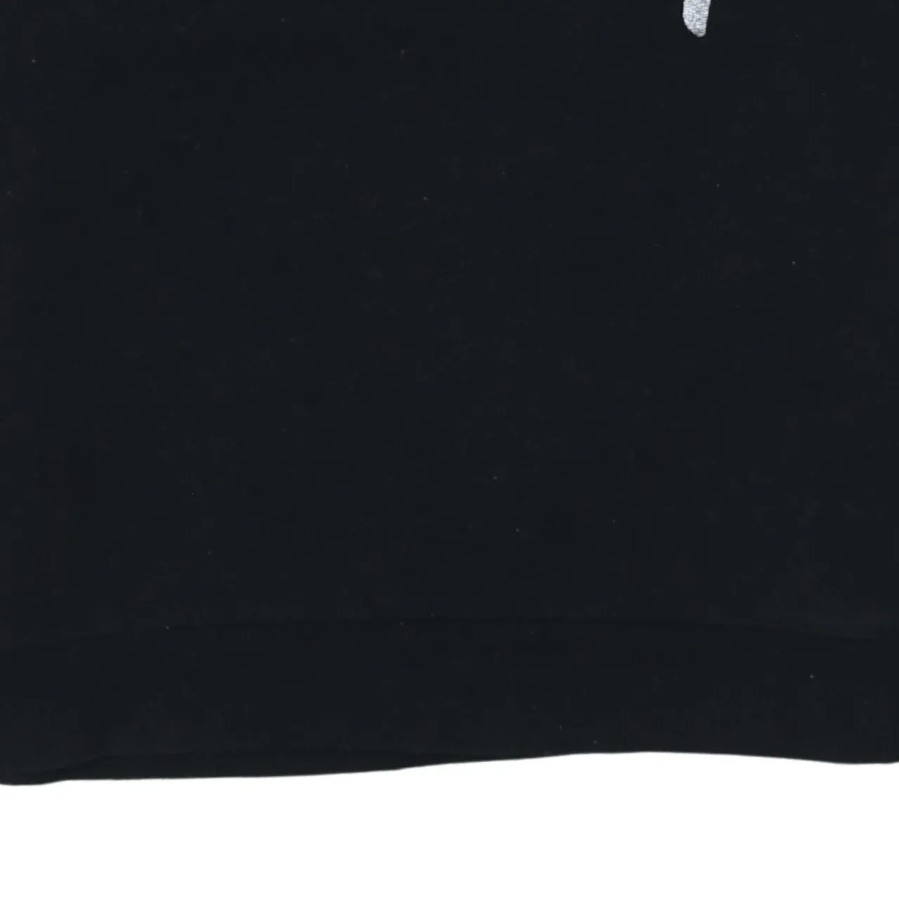 Disney Black Sweatshirt Women’s XSmall Silver Printed Logo Crewneck Pullover Jumper Top sold by Vintage Club product image thumbnail 4