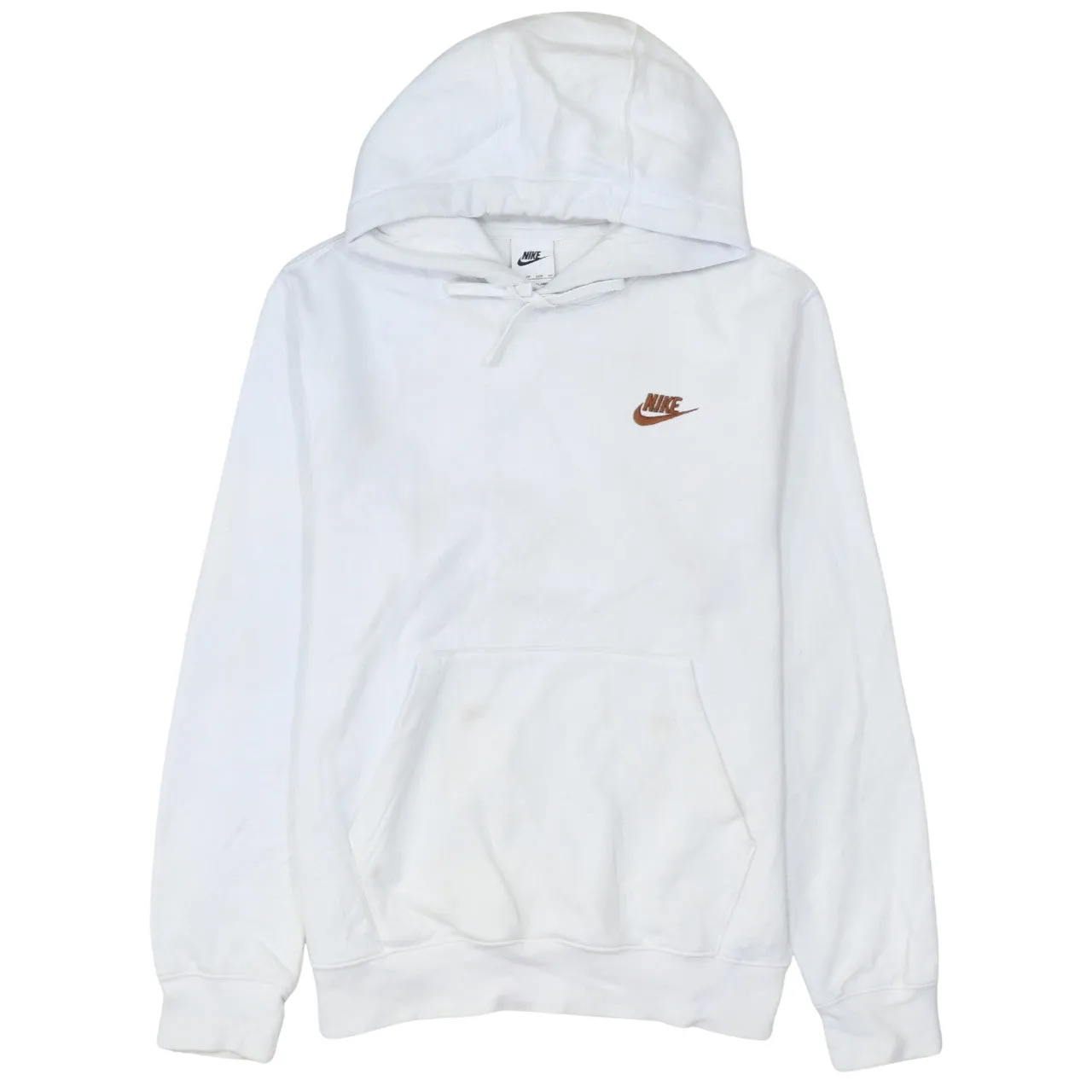 Nike 90's Swoosh Pullover Hoodie XSmall White sold by Vintage Club