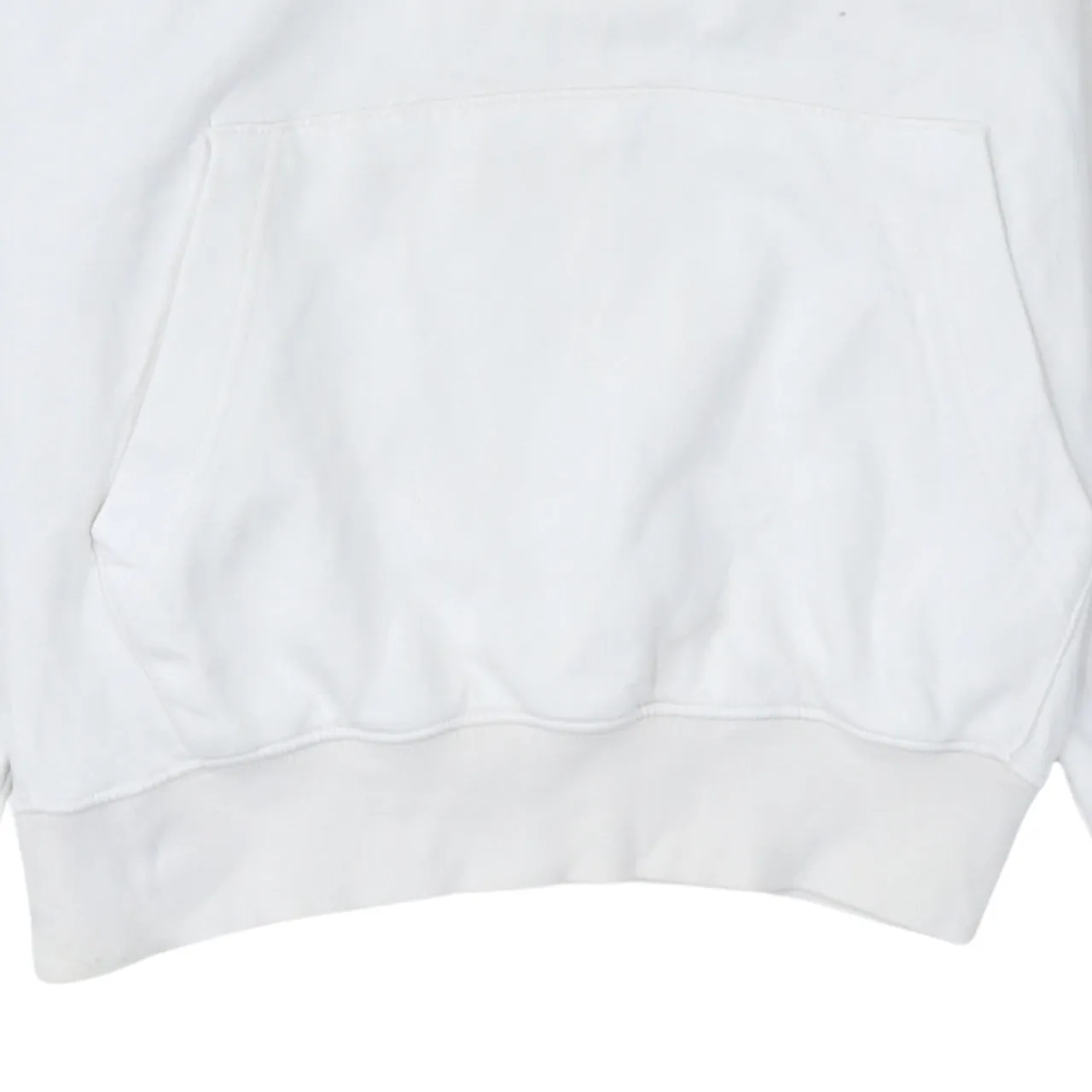 Nike 90's Center Middle Swoosh Pullover Hoodie Small White sold by Vintage Club product image thumbnail 4