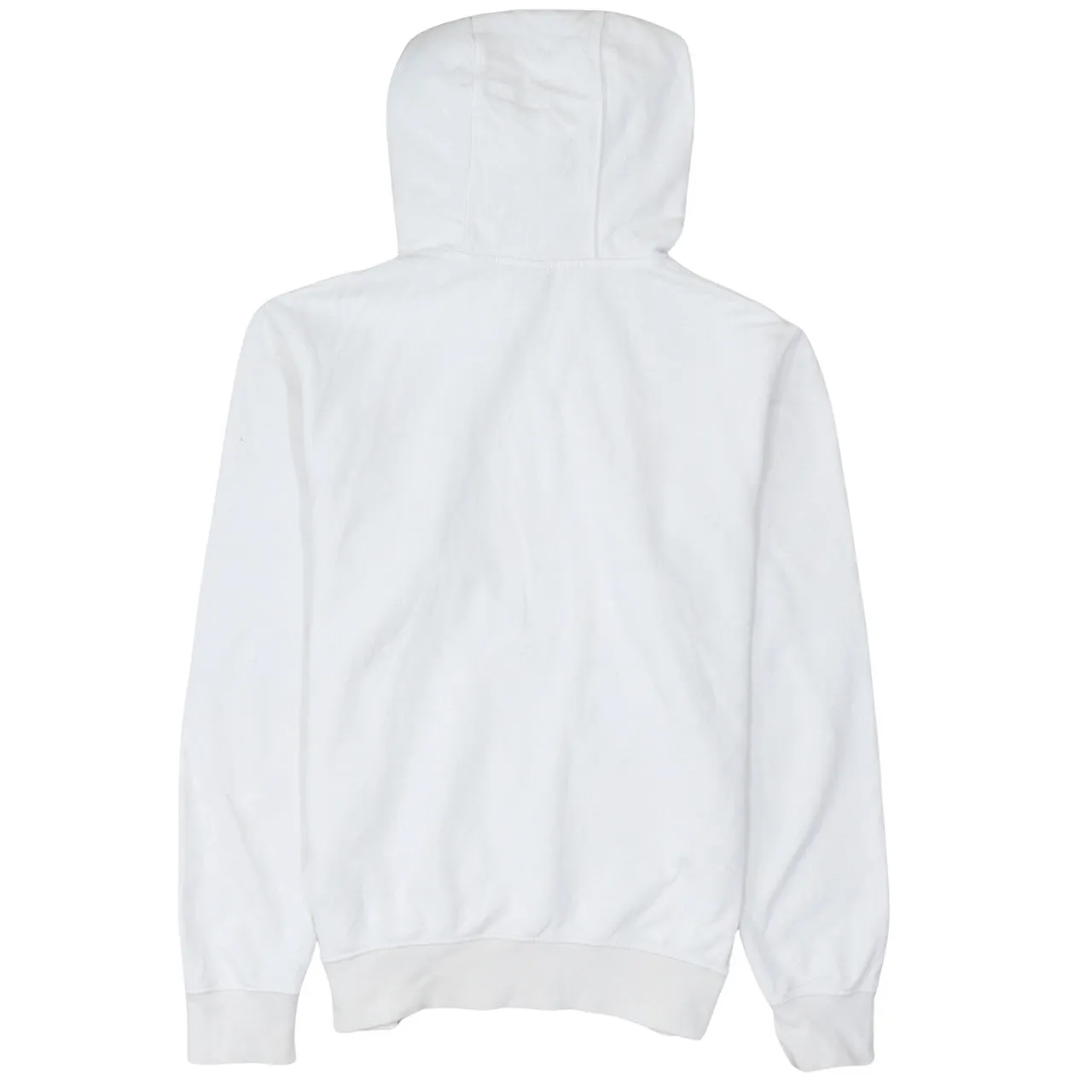 Nike 90's Center Middle Swoosh Pullover Hoodie Small White sold by Vintage Club product image thumbnail 2
