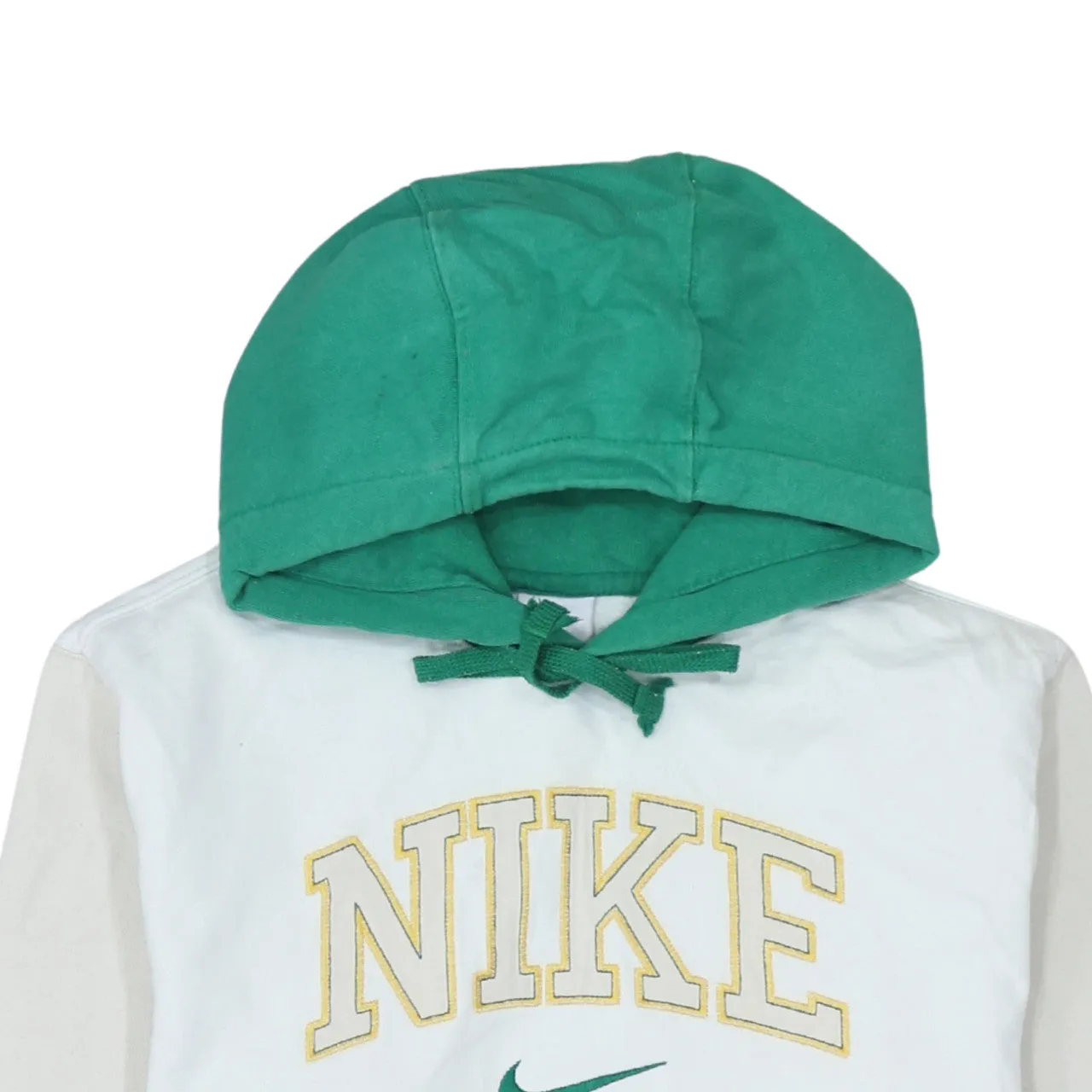 Nike 90's Center Middle Swoosh Pullover Hoodie XSmall Green sold by Vintage Club product image thumbnail 3