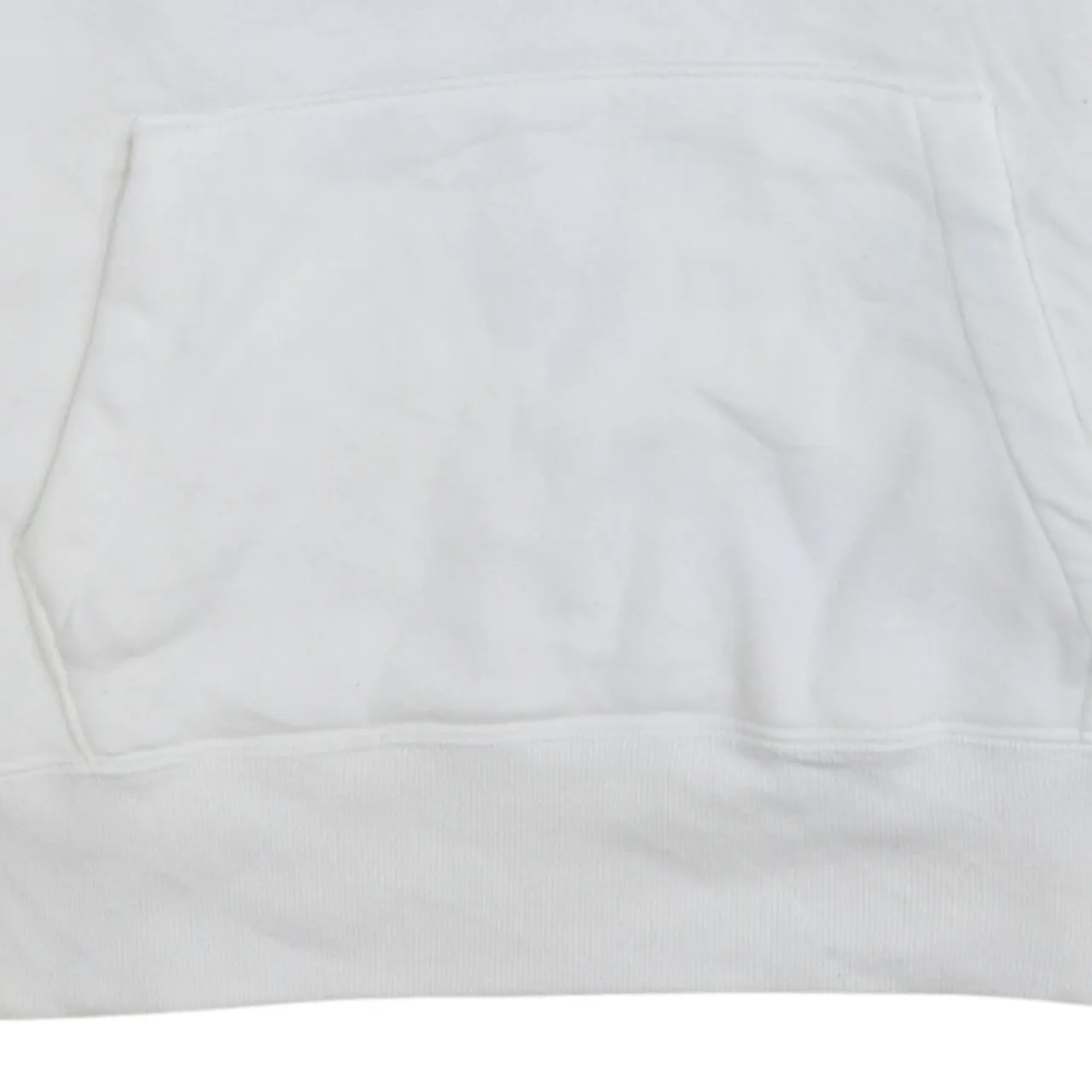 Hollister 90's Drawstring Pockets Pullover Hoodie XLarge White sold by Vintage Club product image thumbnail 4