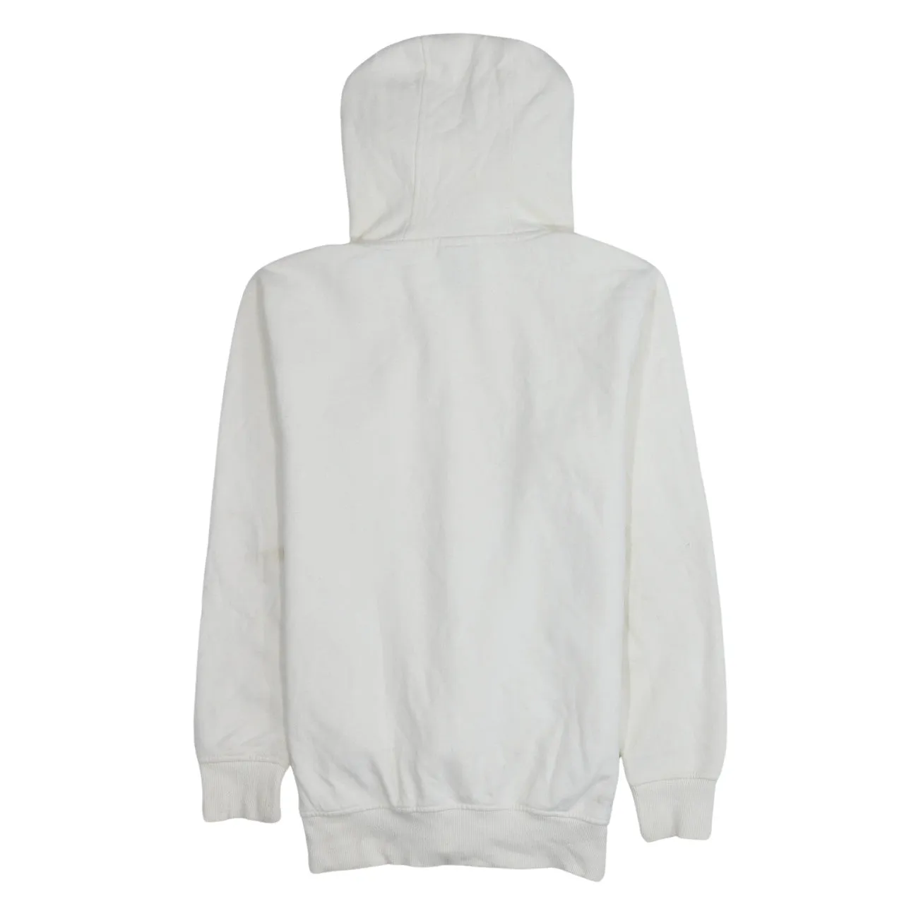 Ellesse 90's Lightweight Full Zip Up Hoodie Medium Beige Cream sold by Vintage Club product image thumbnail 2