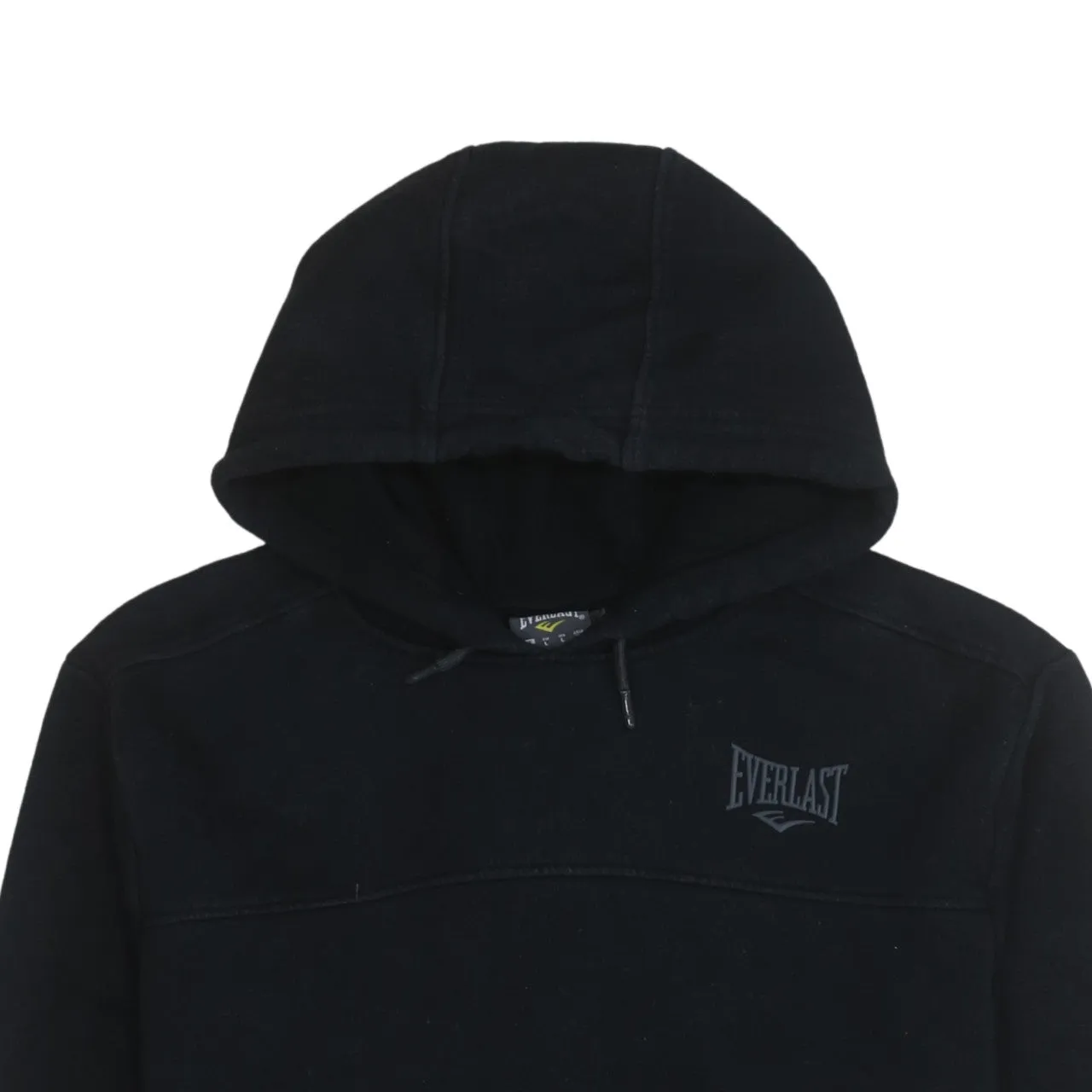 90's Drawstring Pockets Pullover Hoodie Large Black sold by Vintage Club product image thumbnail 3