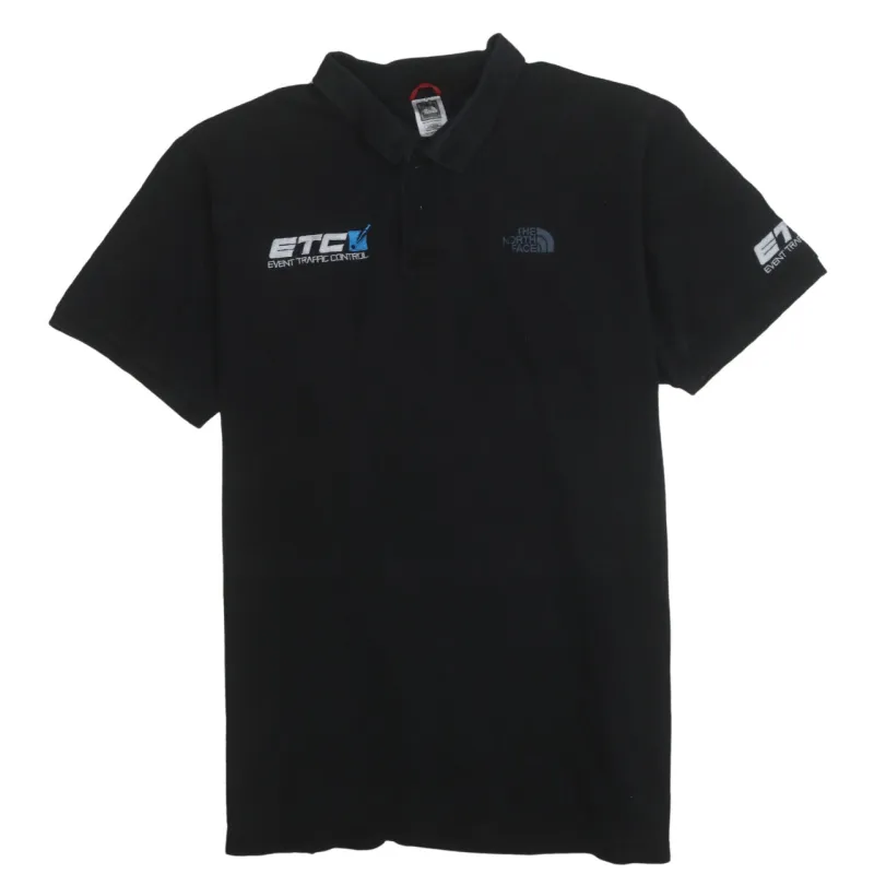 The North Face Black Polo Shirt Men’s XXLarge Embroidered Logos Short Sleeve Casual Top sold by Vintage Club