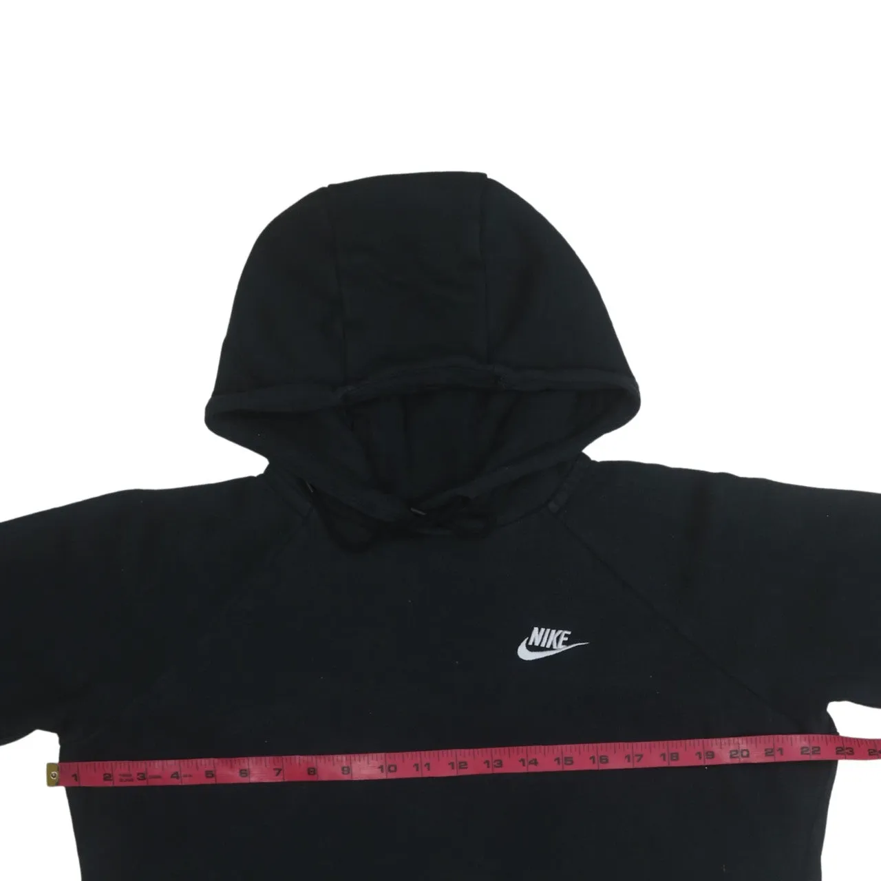 Nike 90's Swoosh Pullover Hoodie Medium Black sold by Vintage Club product image thumbnail 5